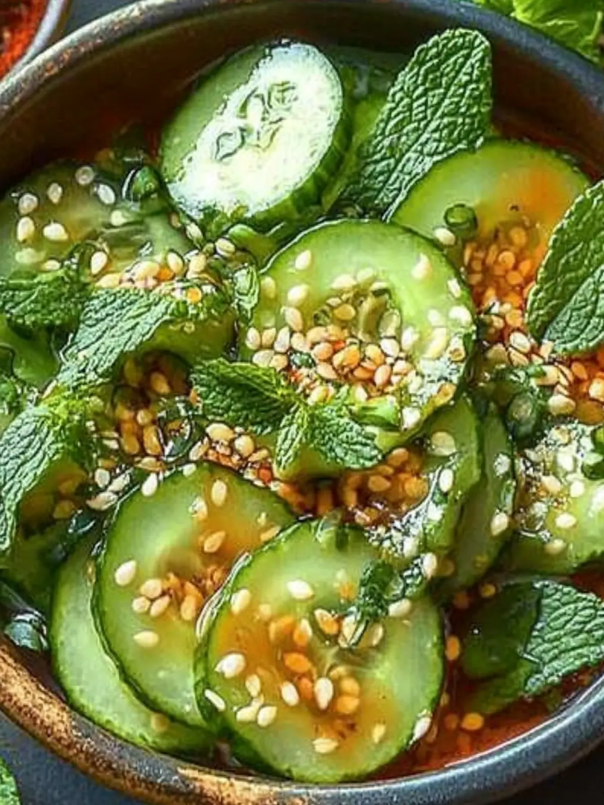 Crispy Cucumber Salad with Spicy Peanut Bliss for Summer 3 Cucumber Salad with Spicy Peanut
