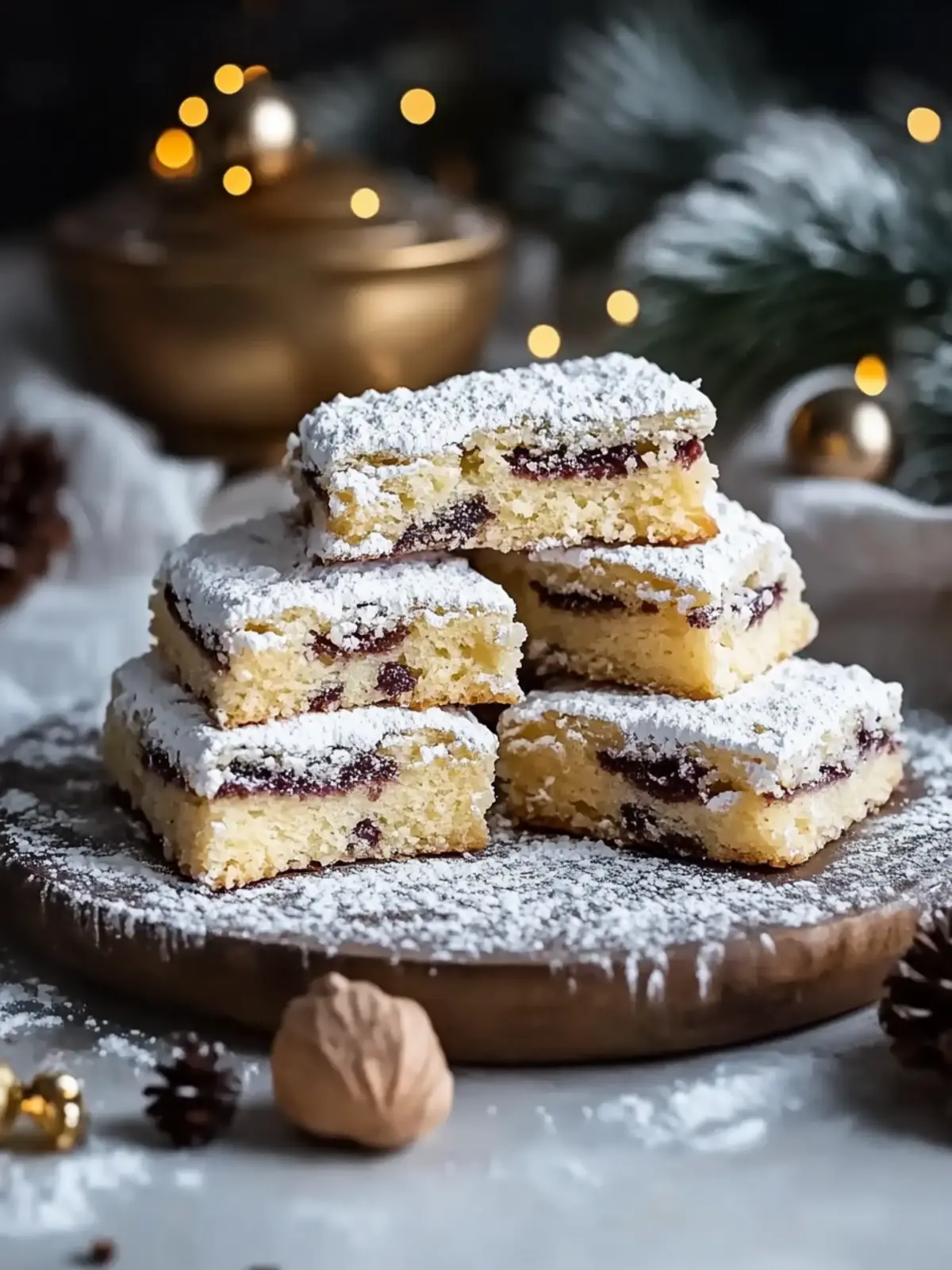 Melt-in-Your-Mouth Stollen Bites: Holiday Magic in Every Bite 2 Stollen Bites