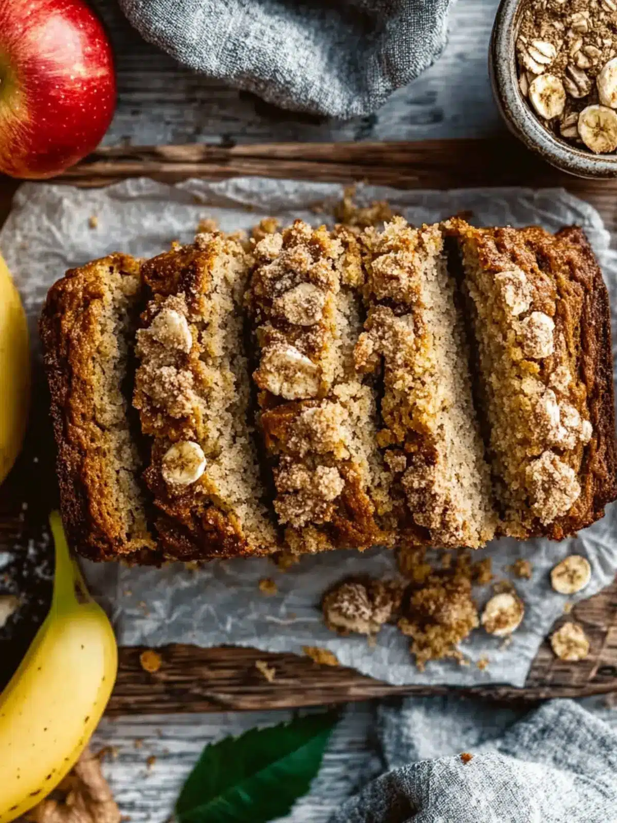 Apple Banana Bread