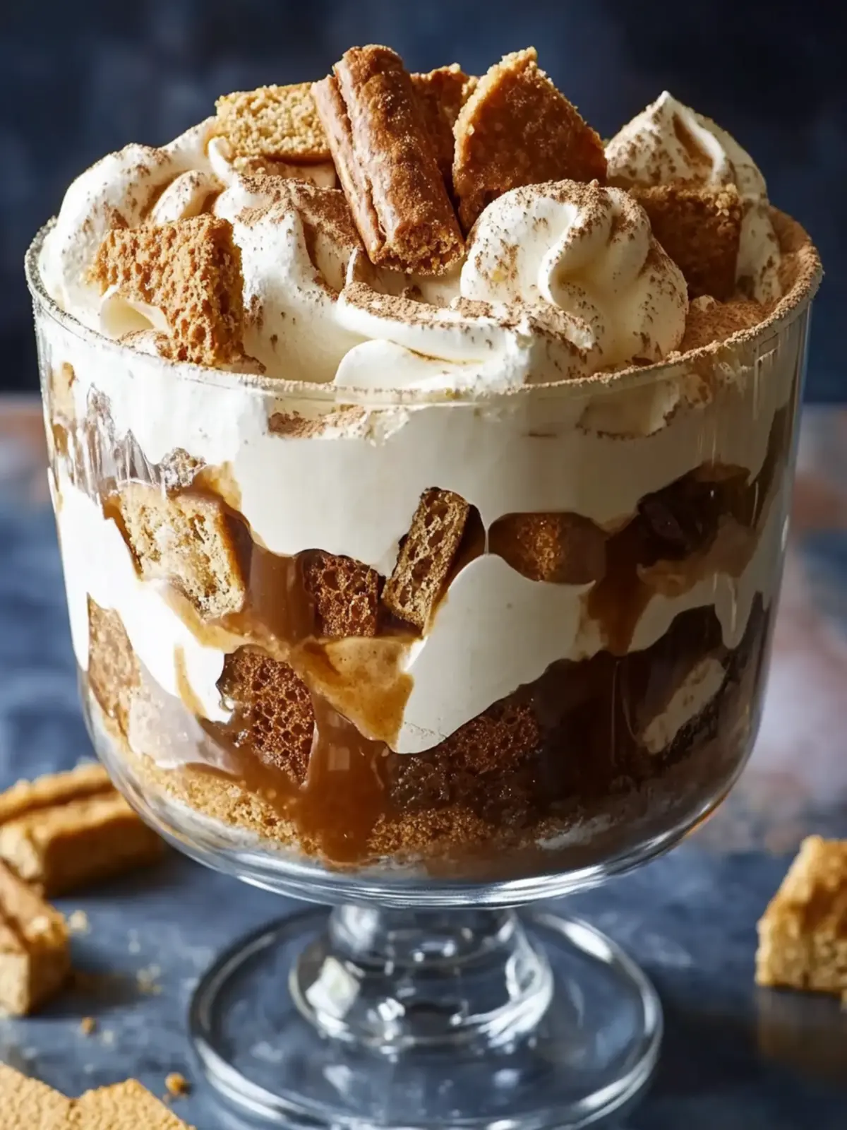 Biscoff Trifle