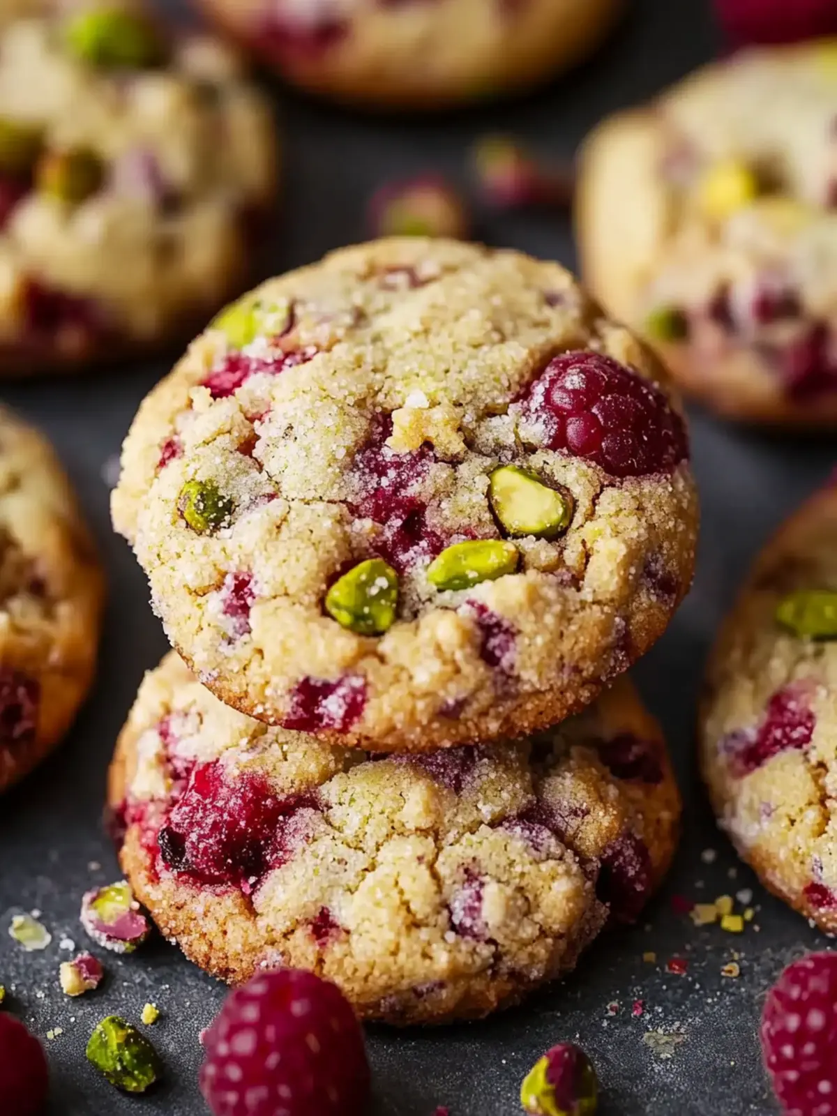 Raspberry Pistachio Heaven Cookies: Indulge in Pure Delight 3 Raspberry Pistachio Heaven Cookies