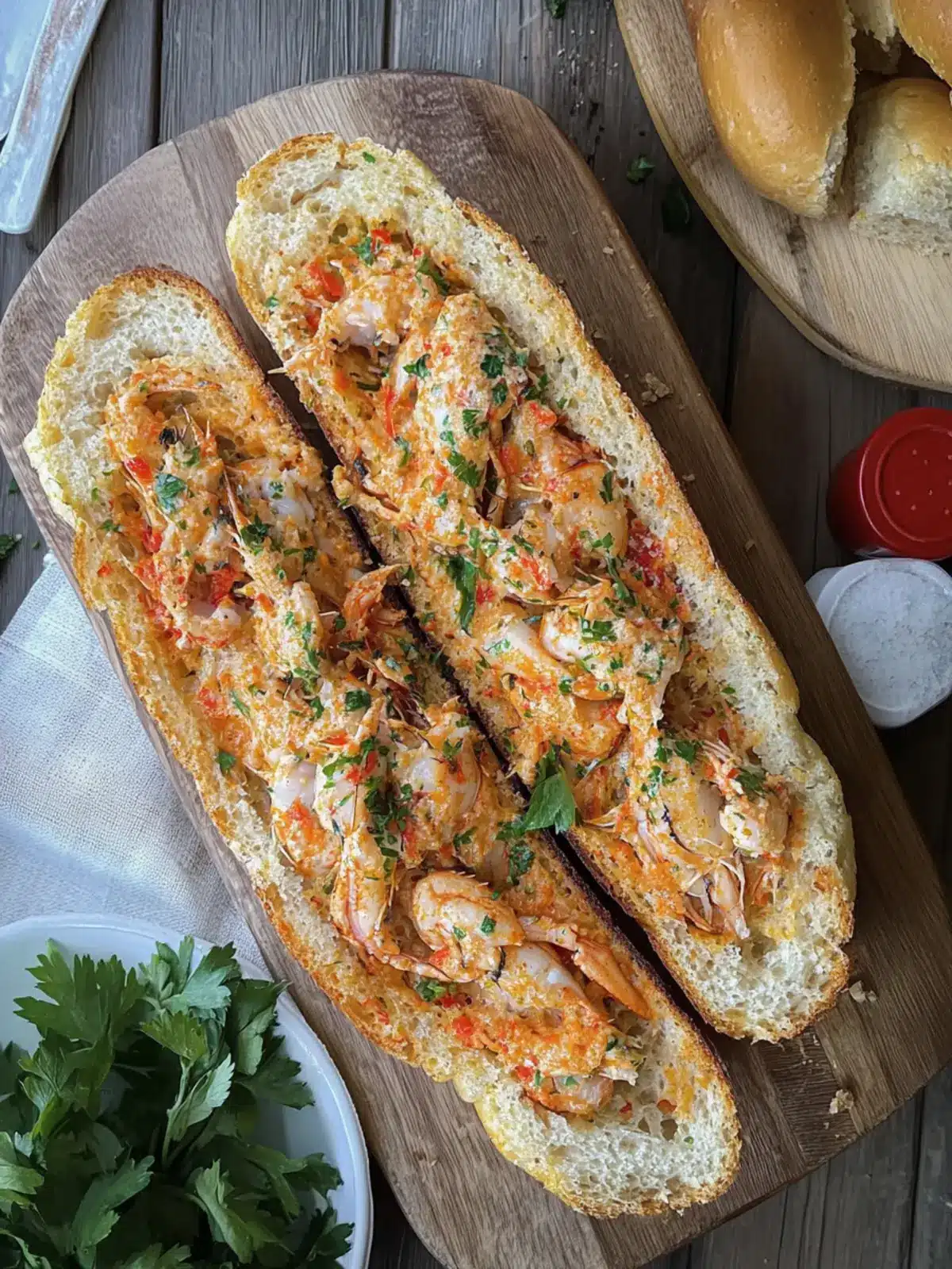 Cajun Crawfish Bread