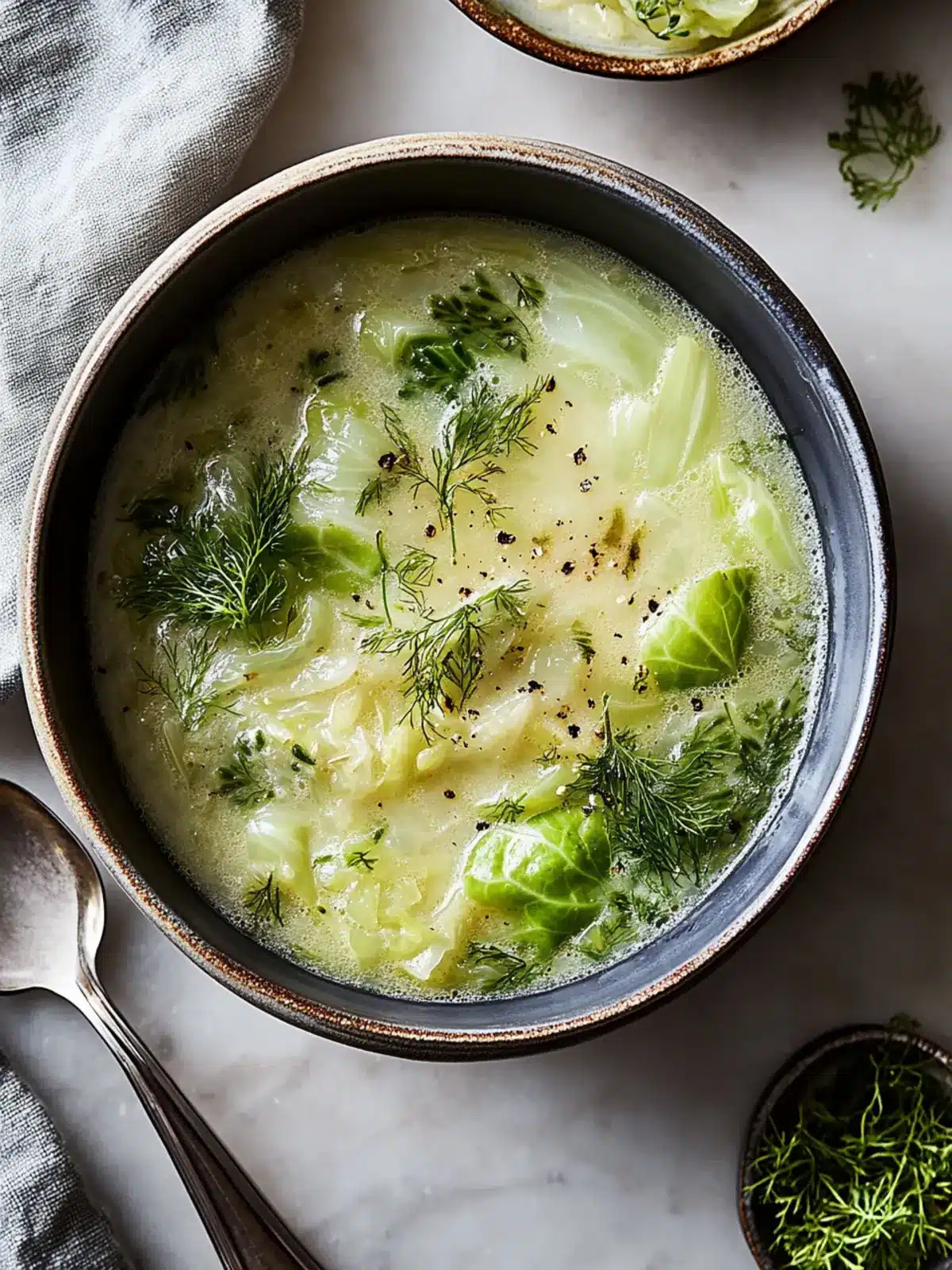 Savory Garlicky Cabbage Soup to Warm Your Soul 2 Garlicky Cabbage Soup