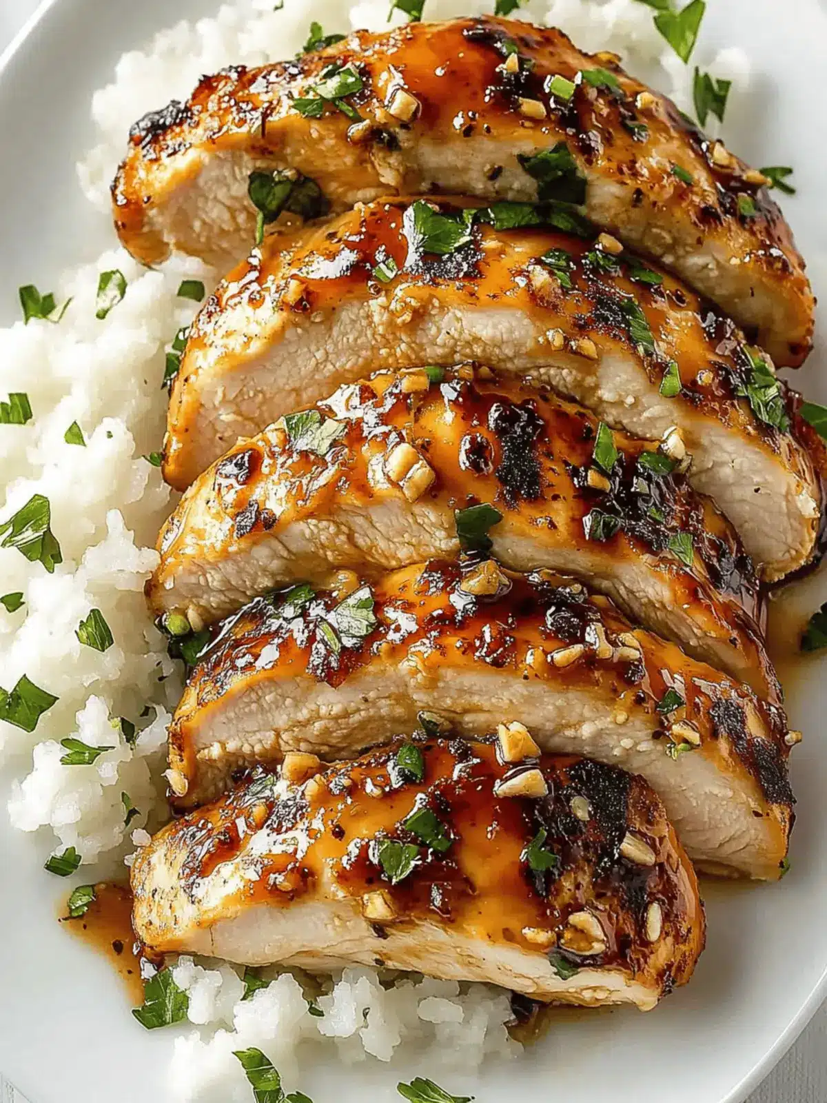 Honey Garlic Chicken Breasts
