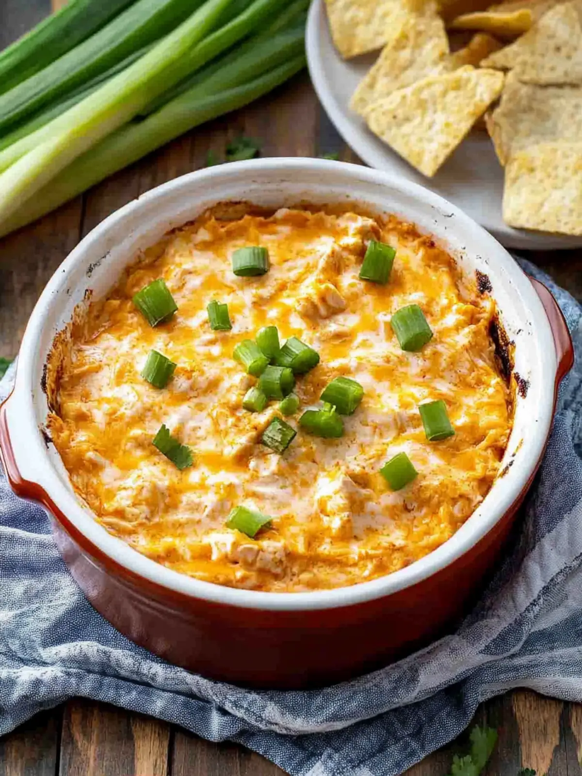 Homemade Buffalo Chicken Dip