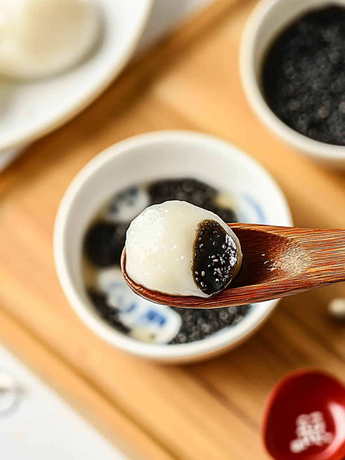 Black Sesame Tang Yuan