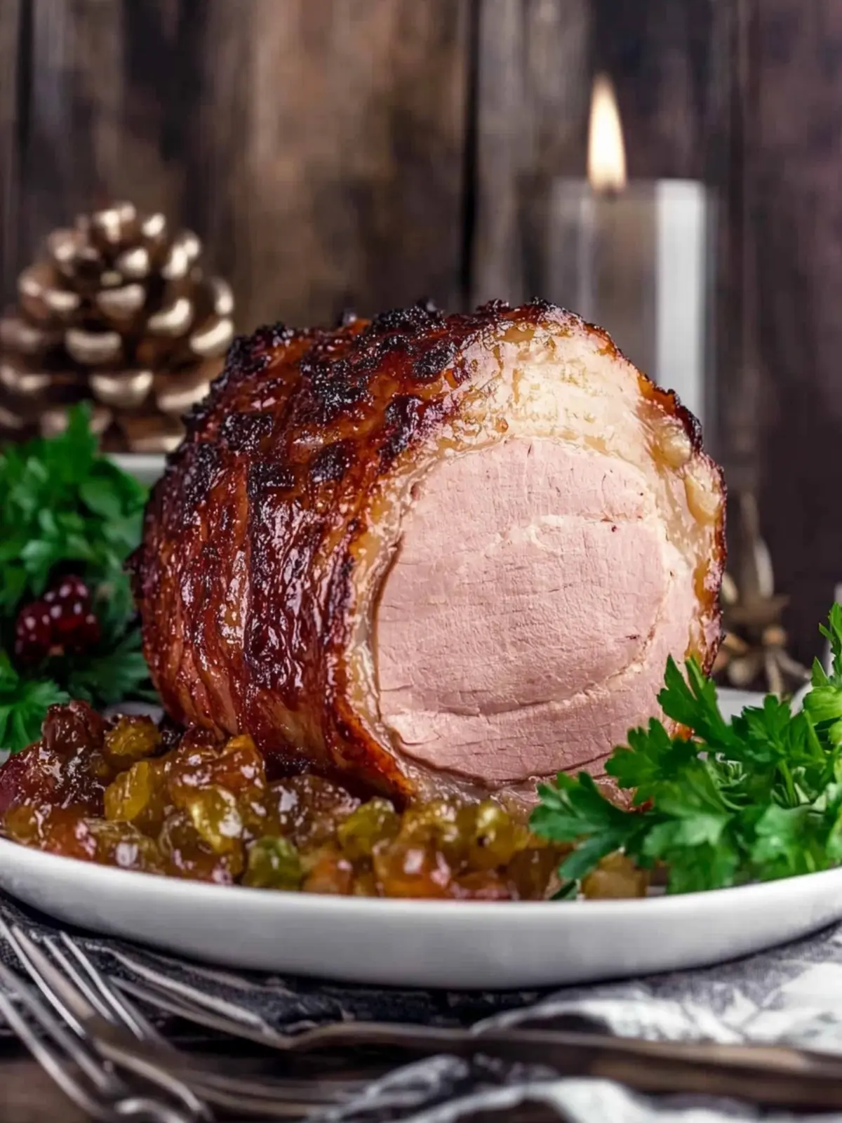Irresistible Cranberry Glazed Christmas Ham for Festive Feasts 3 Cranberry Glazed Christmas Ham