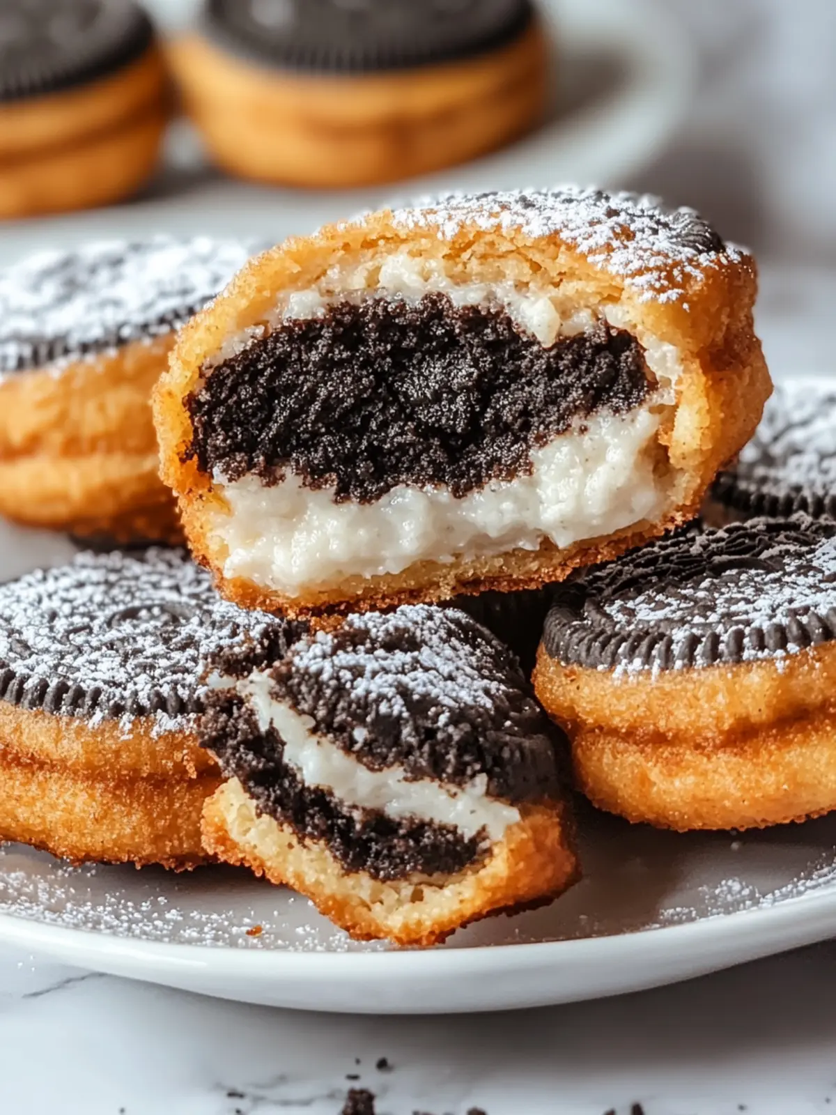 Air Fryer Fried Oreos: Quick, Guilt-Free Delight for All! 2 Air Fryer Fried Oreos
