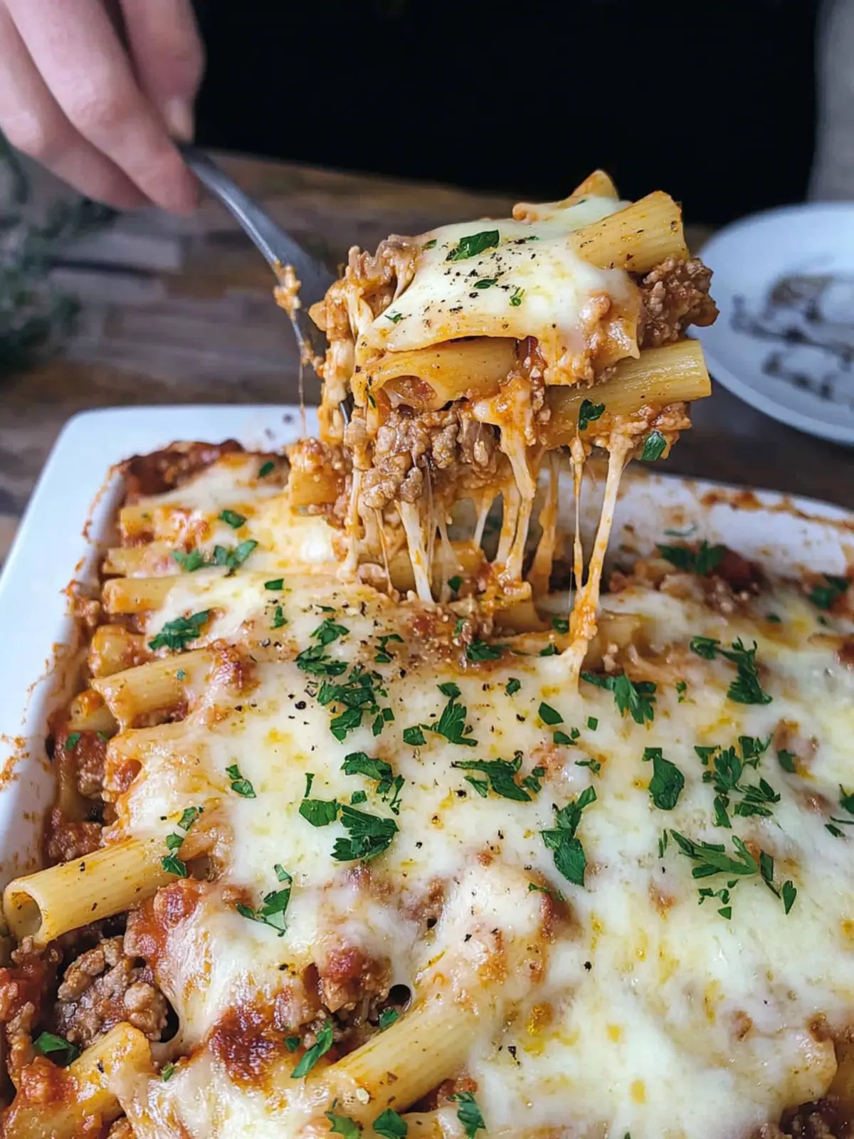 Ultimate Beefy Baked Ziti: Comfort Food in Under an Hour 2 Beefy Baked Ziti