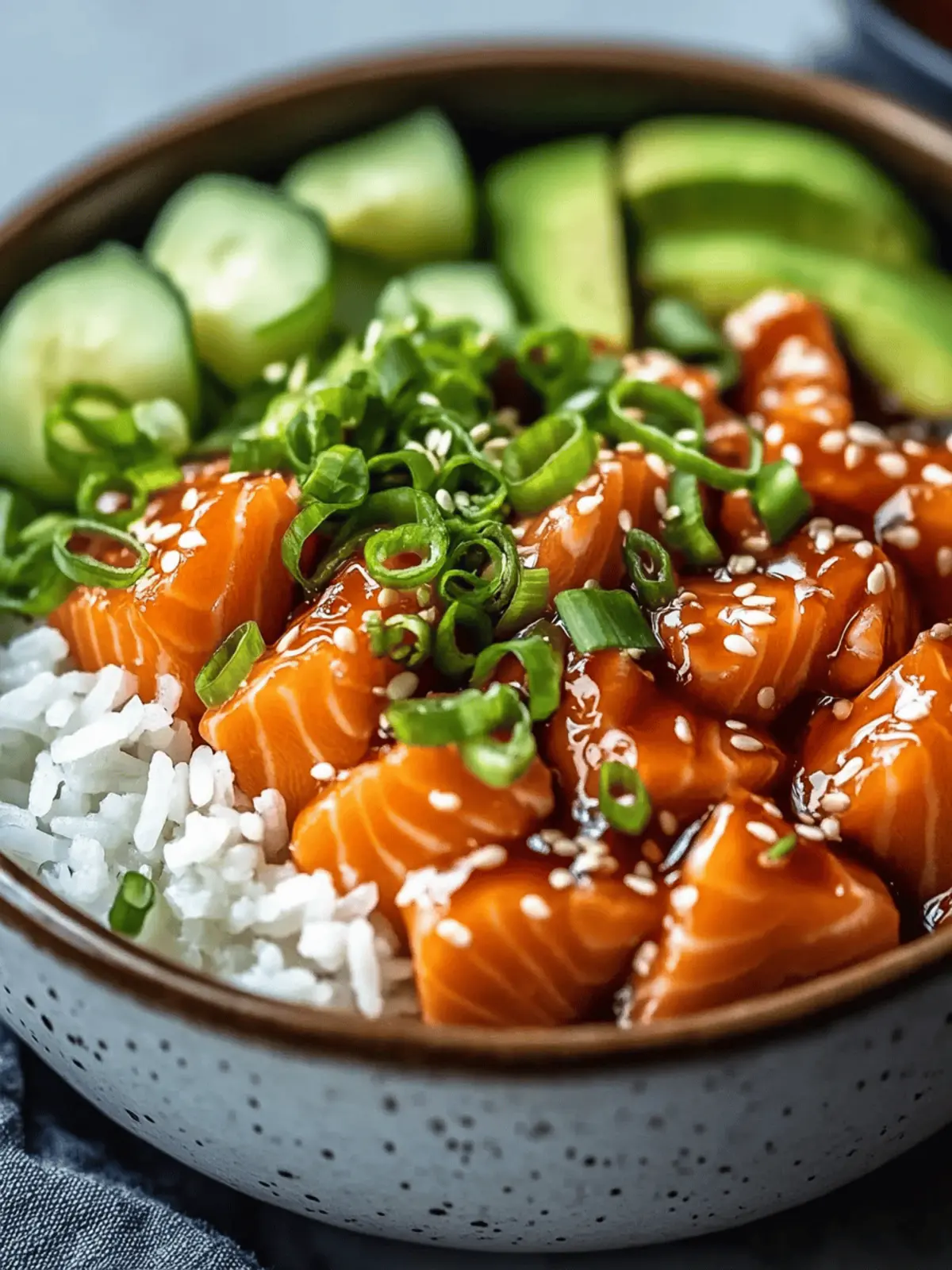 Crispy Salmon and Rice Bowl