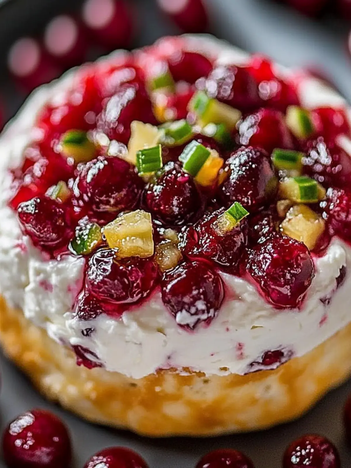 Cranberry Jalapeño Cream Cheese Dip for Festive Parties 4 Cranberry Jalapeño Cream Cheese