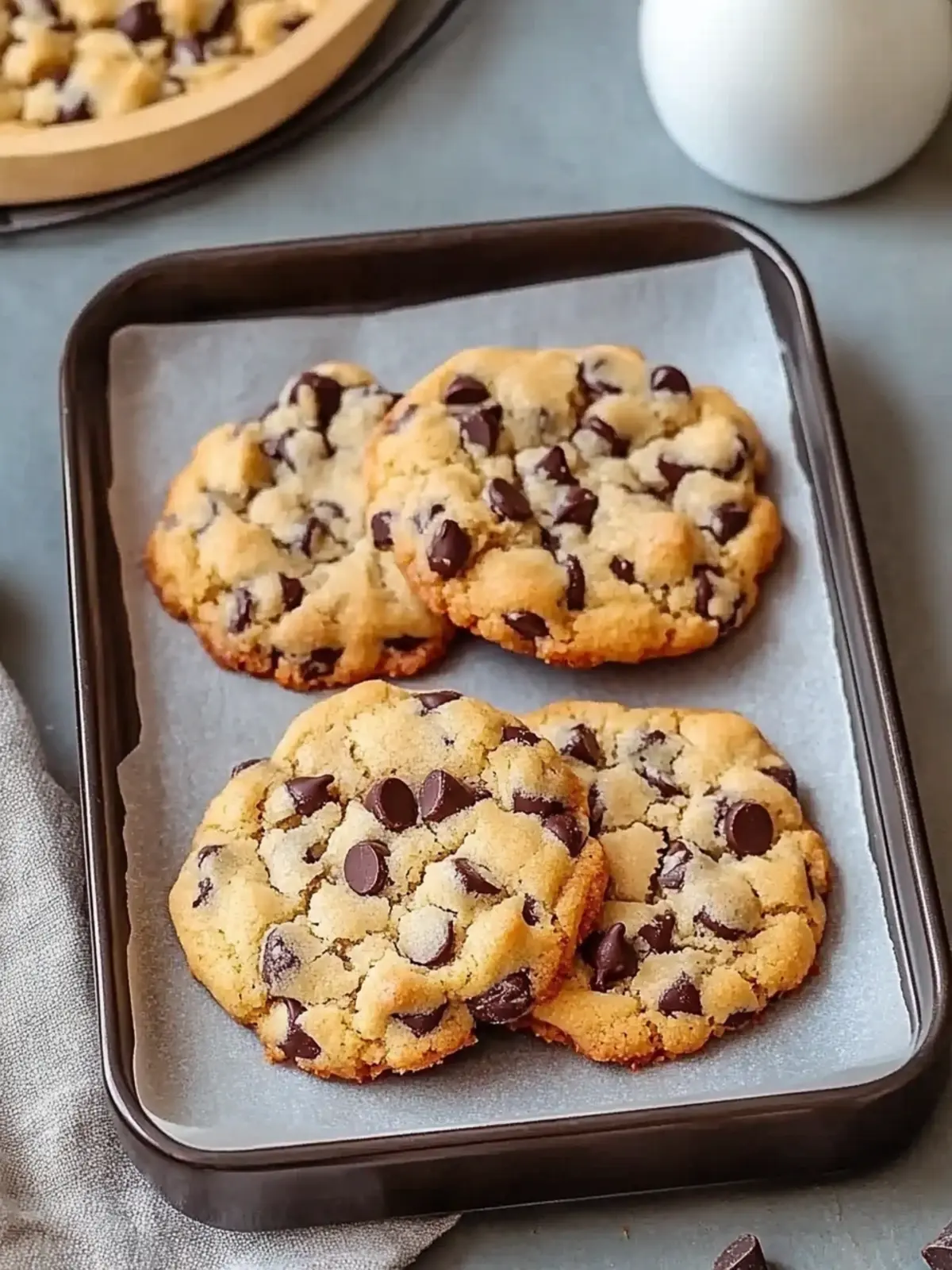 Decadent Sweet Chocolate Chip and Toffee Shortbread Cookies 2 Sweet Chocolate Chip and Toffee Shortbread Cookies