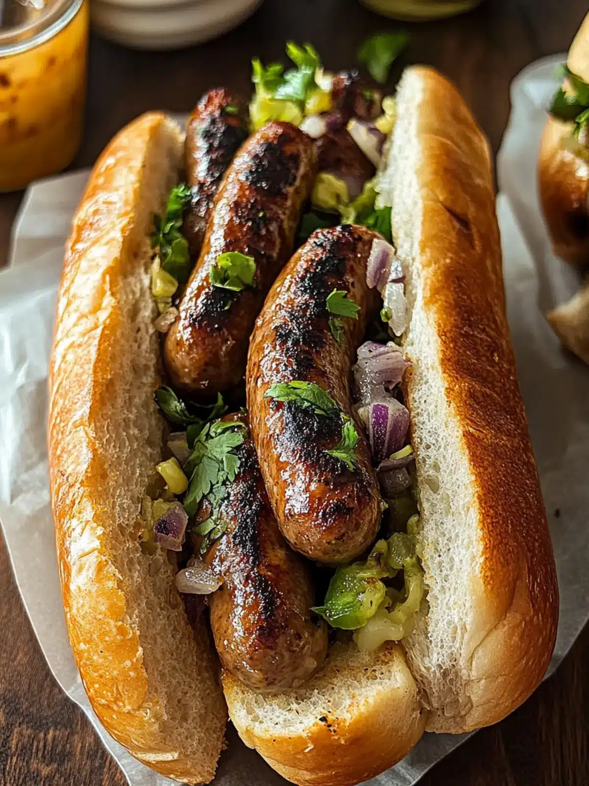 Mardi Gras Sausage Sandwiches: Taste the Party at Home 2 Mardi Gras Sausage Sandwiches