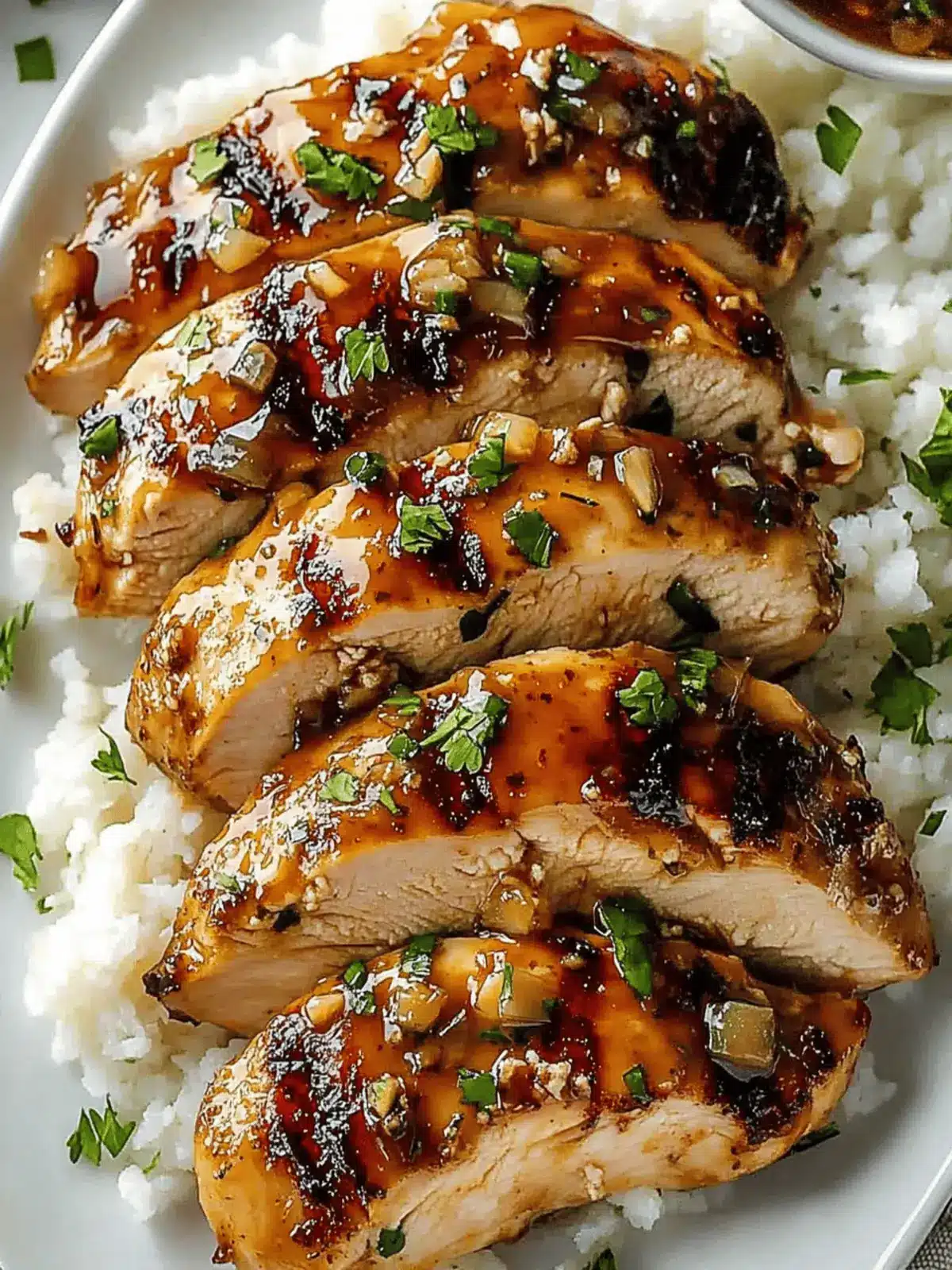 Honey Garlic Chicken Breasts