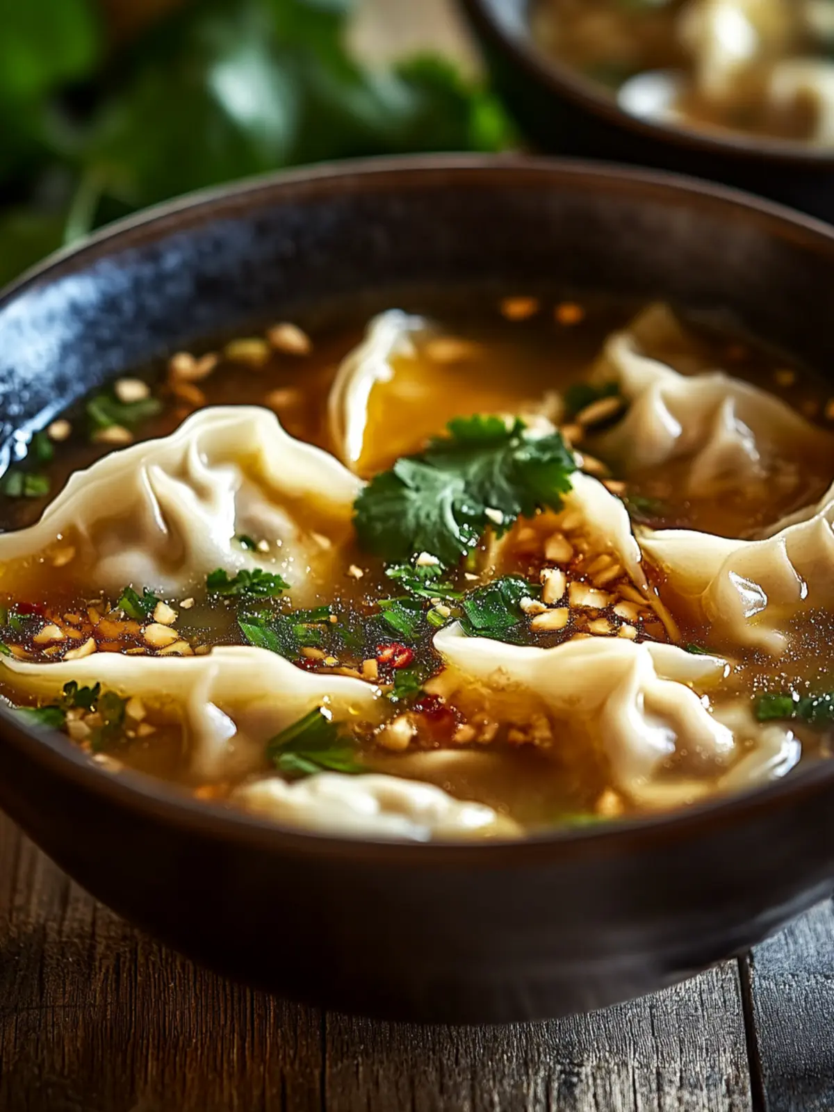 Cozy Up with Thai Potsticker Soup: Quick Comfort Food Bliss 2 Thai Potsticker Soup