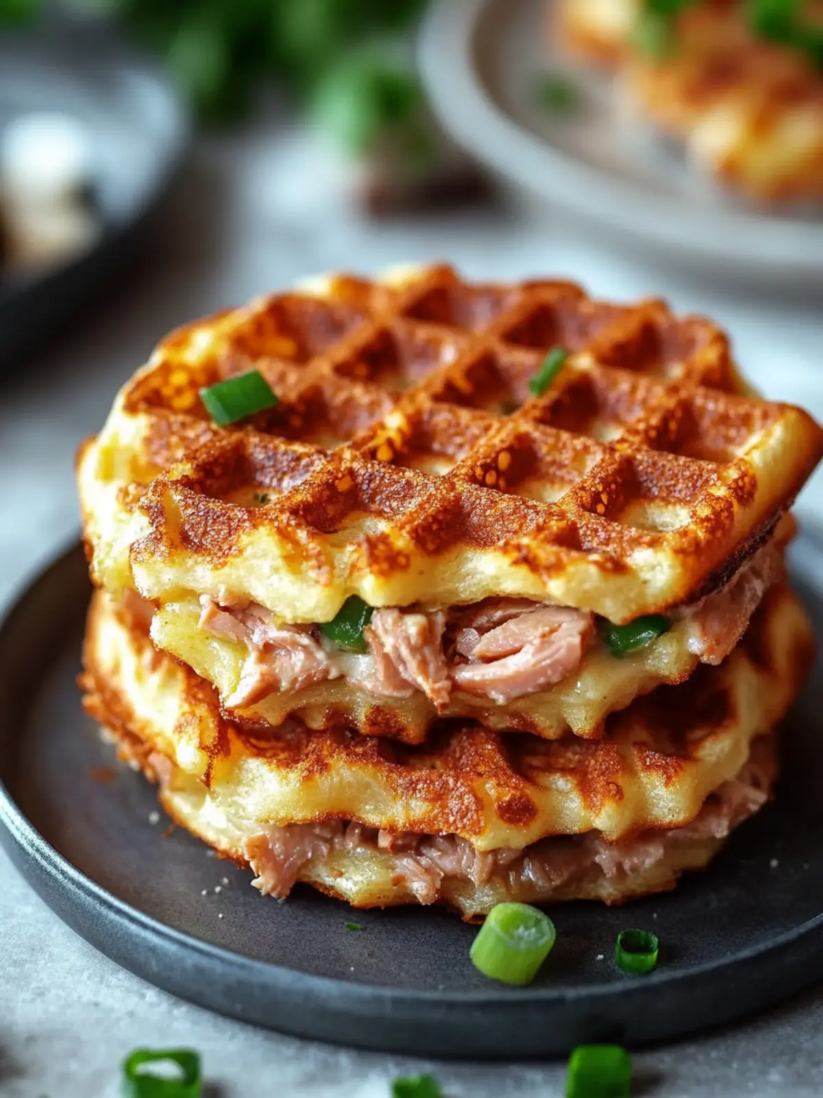 Tuna Melt Chaffle
