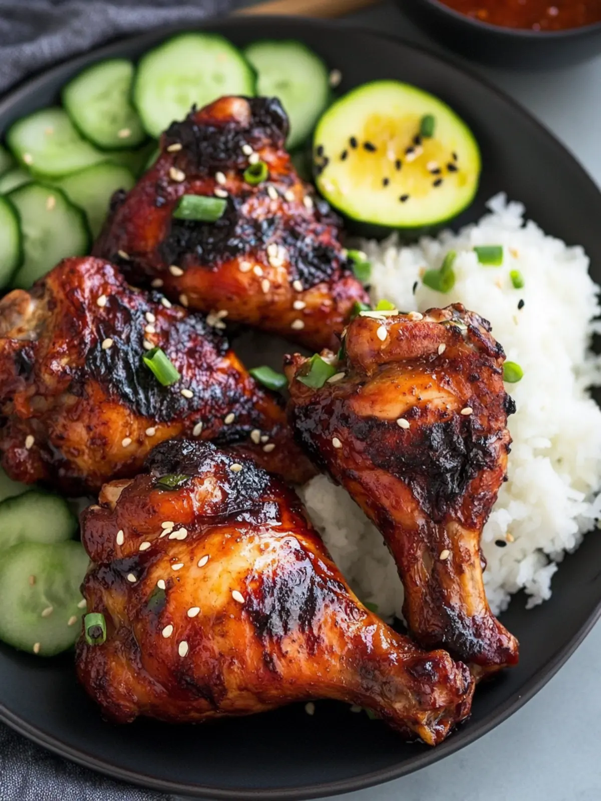 Savor Finger-Licking Kalbi Chicken Legs in Your Air Fryer 4 Kalbi Chicken Legs