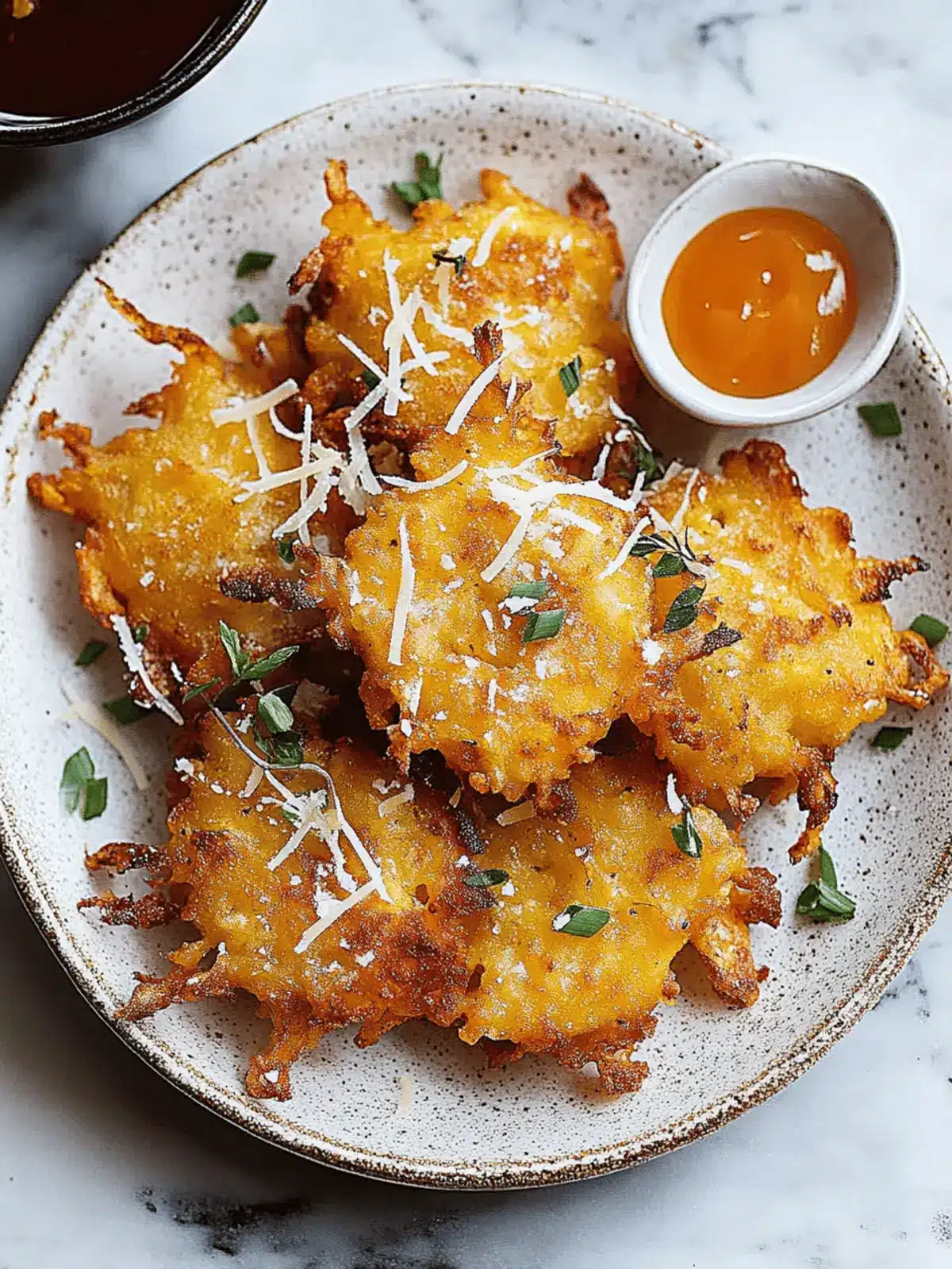 Parmesan Pumpkin Fritters