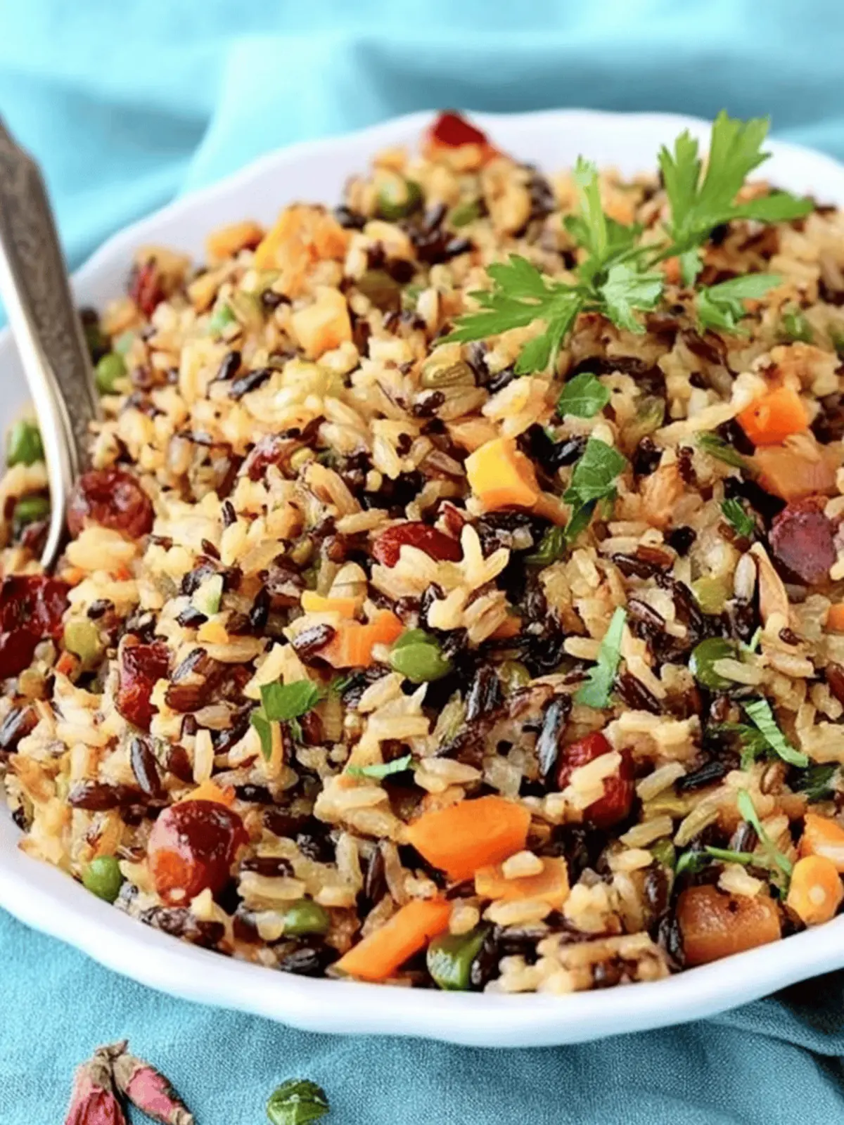 Thanksgiving Wild Rice Pilaf