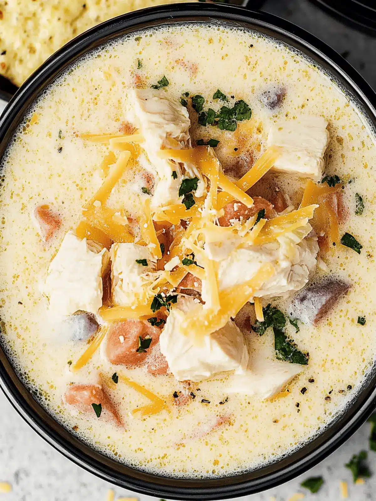 Chicken Cordon Bleu Soup