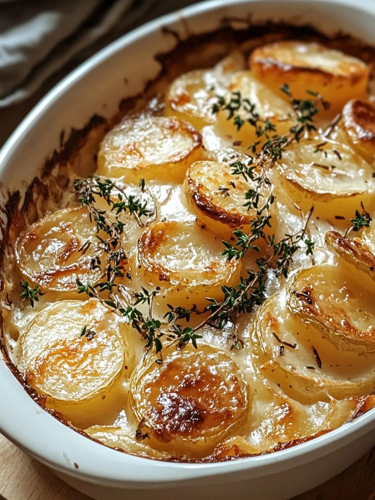 French Onion Potato Bake