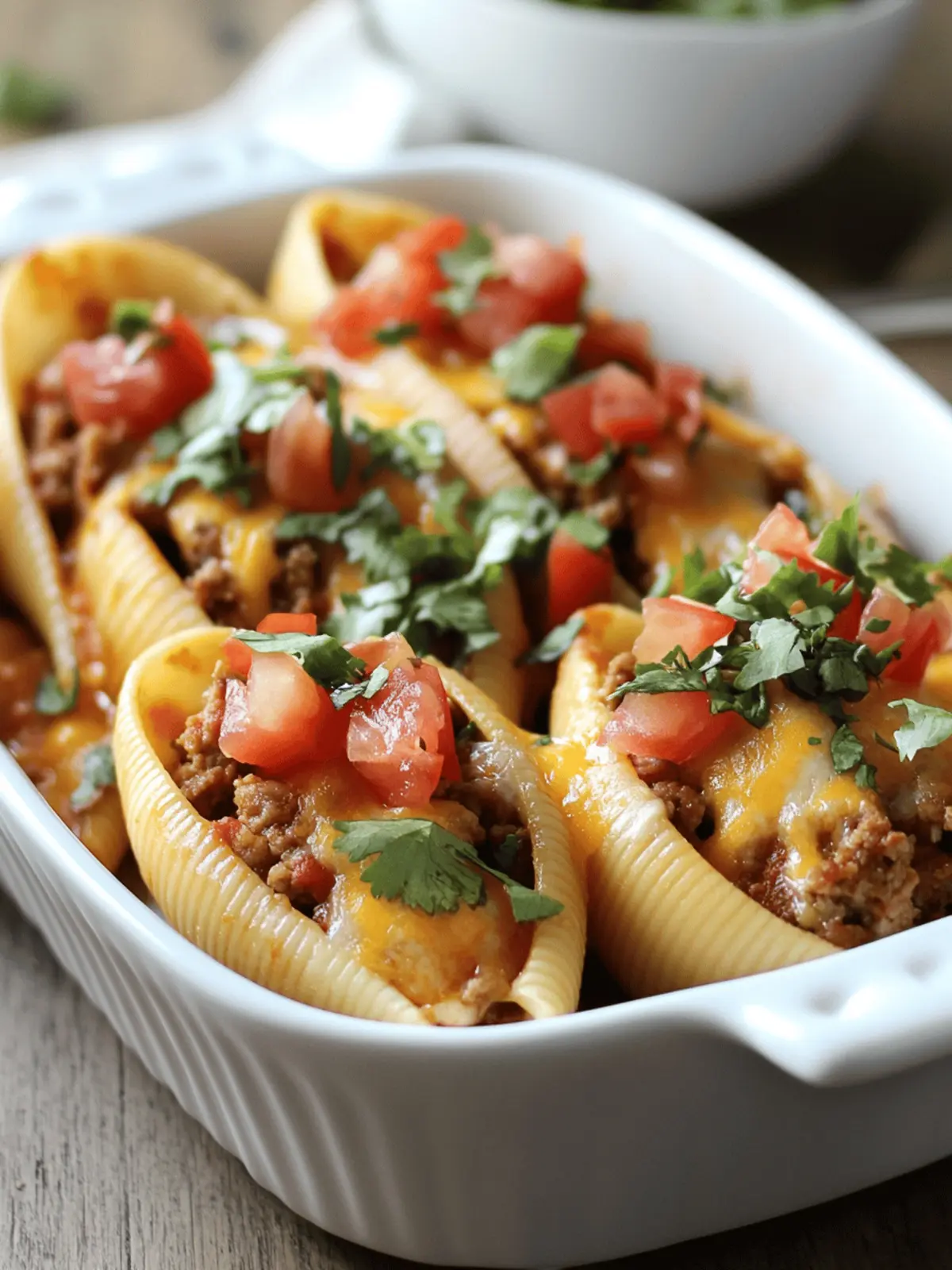Taco Stuffed Shells: Easy and Delicious Family Dinner Idea 2 Taco Stuffed Shells
