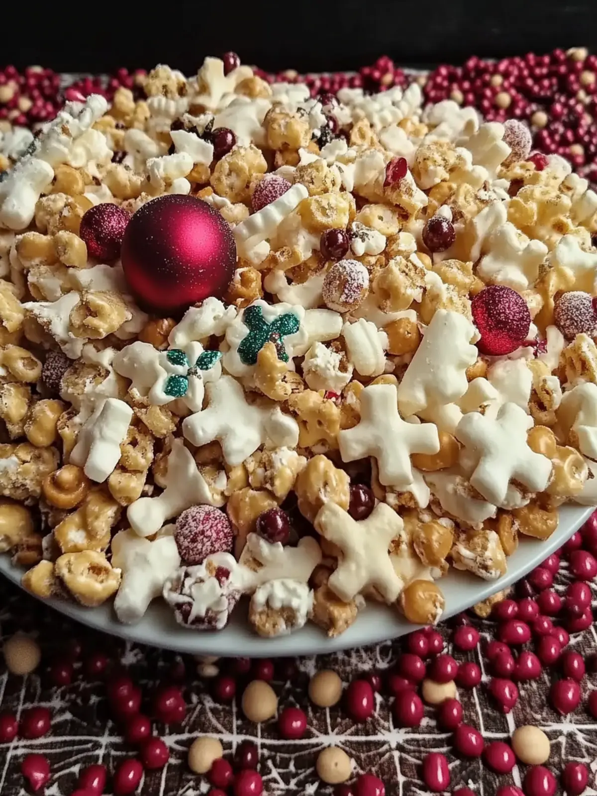 Christmas Crunch Snack Mix