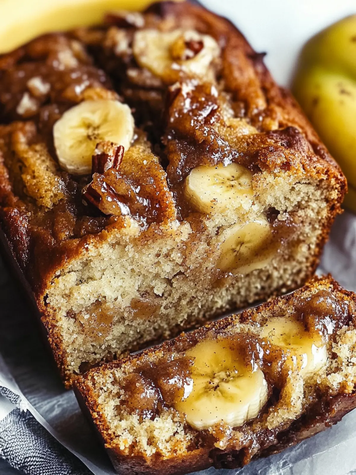 Apple Cinnamon Banana Bread