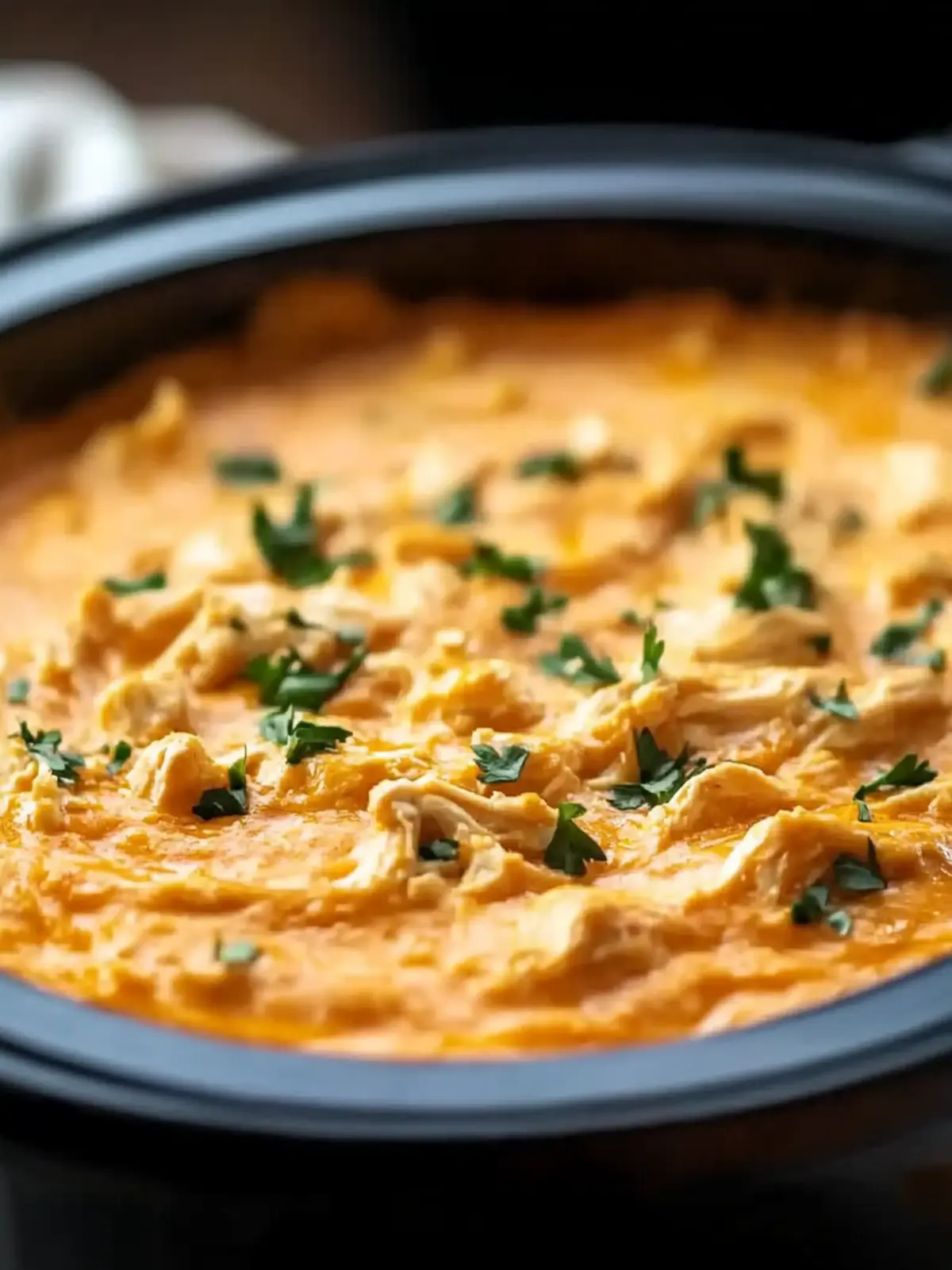 Savory Buffalo Chicken Dip in a Crock Pot for Easy Entertaining 4 Buffalo Chicken Dip in a Crock Pot