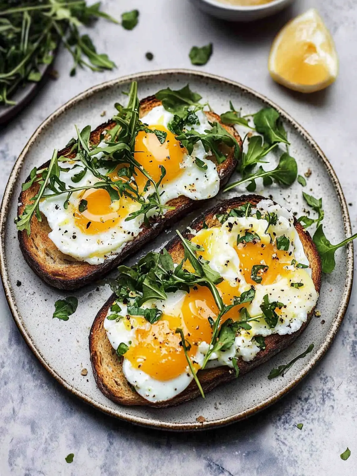 Smashed Eggs on Toast: Quick Brunch Bliss in 7 Minutes 2 Smashed Eggs on Toast