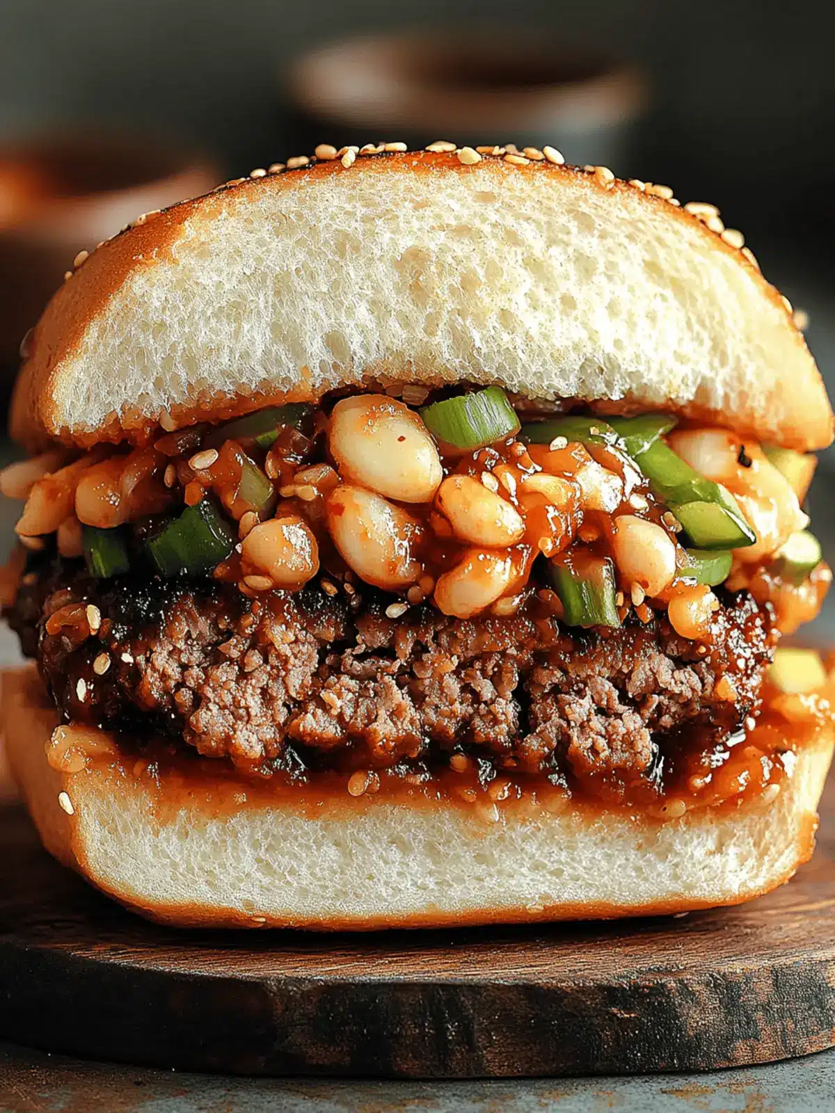 Bulgogi Meatloaf Sandwich
