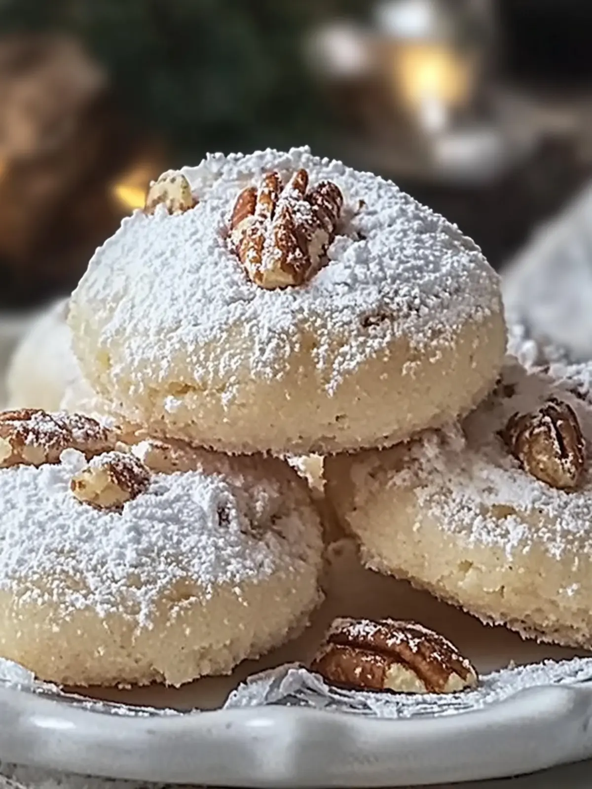 Buttery Pecan Snowball Cookies to Brighten Your Holidays 2 Buttery Pecan Snowball Cookies