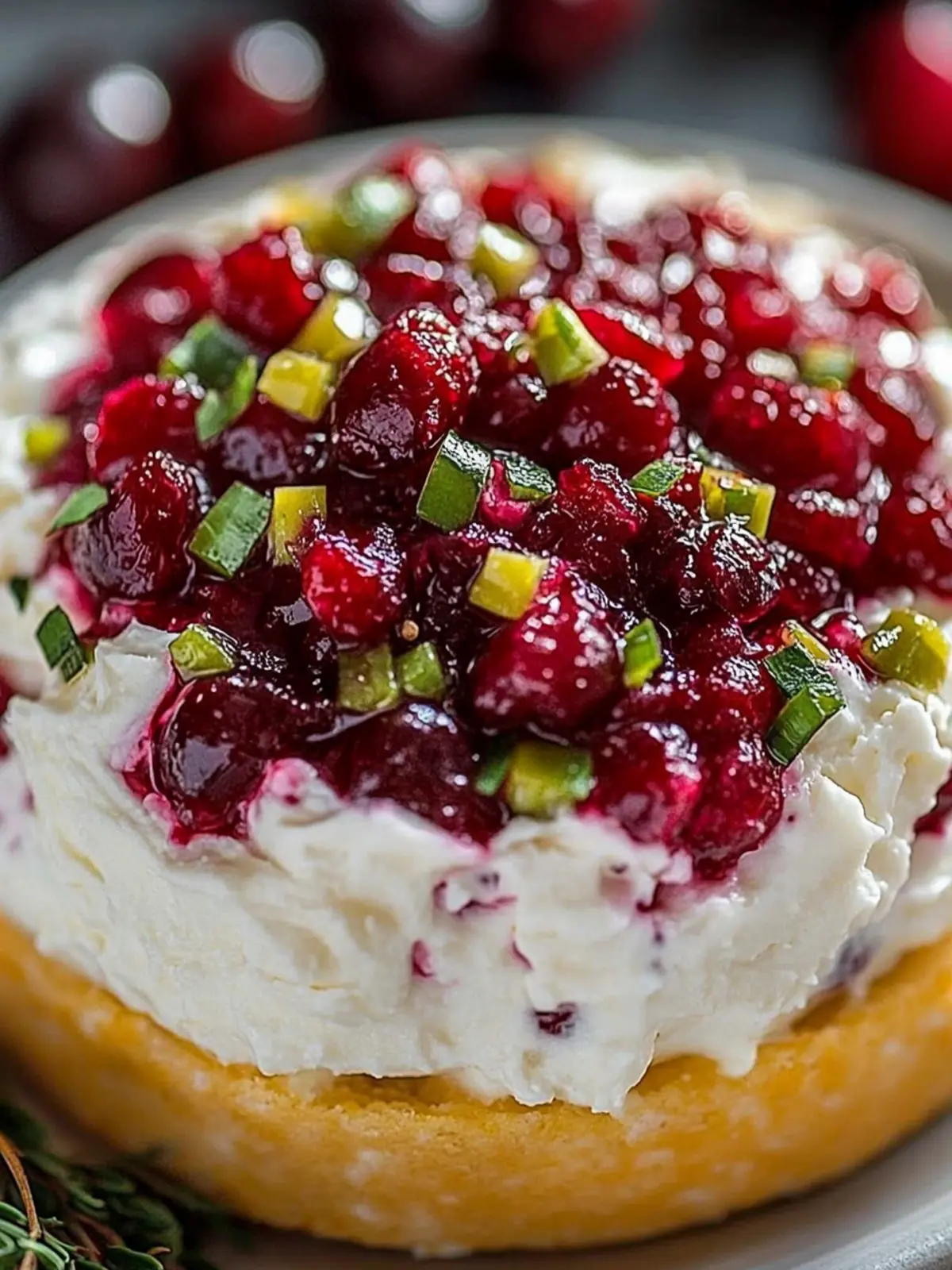 Cranberry Jalapeño Cream Cheese Dip for Festive Parties 3 Cranberry Jalapeño Cream Cheese