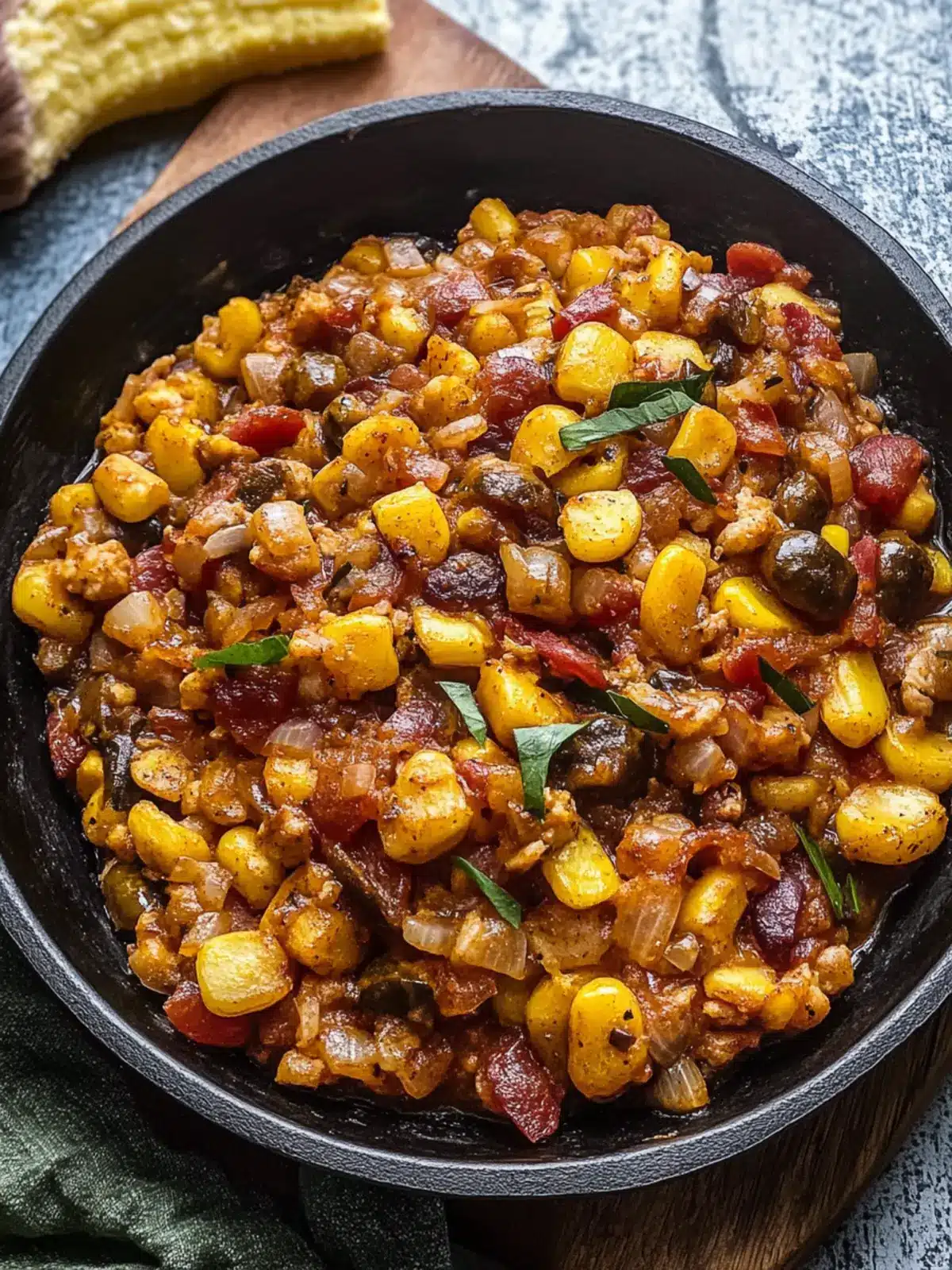 Cajun Maque Choux