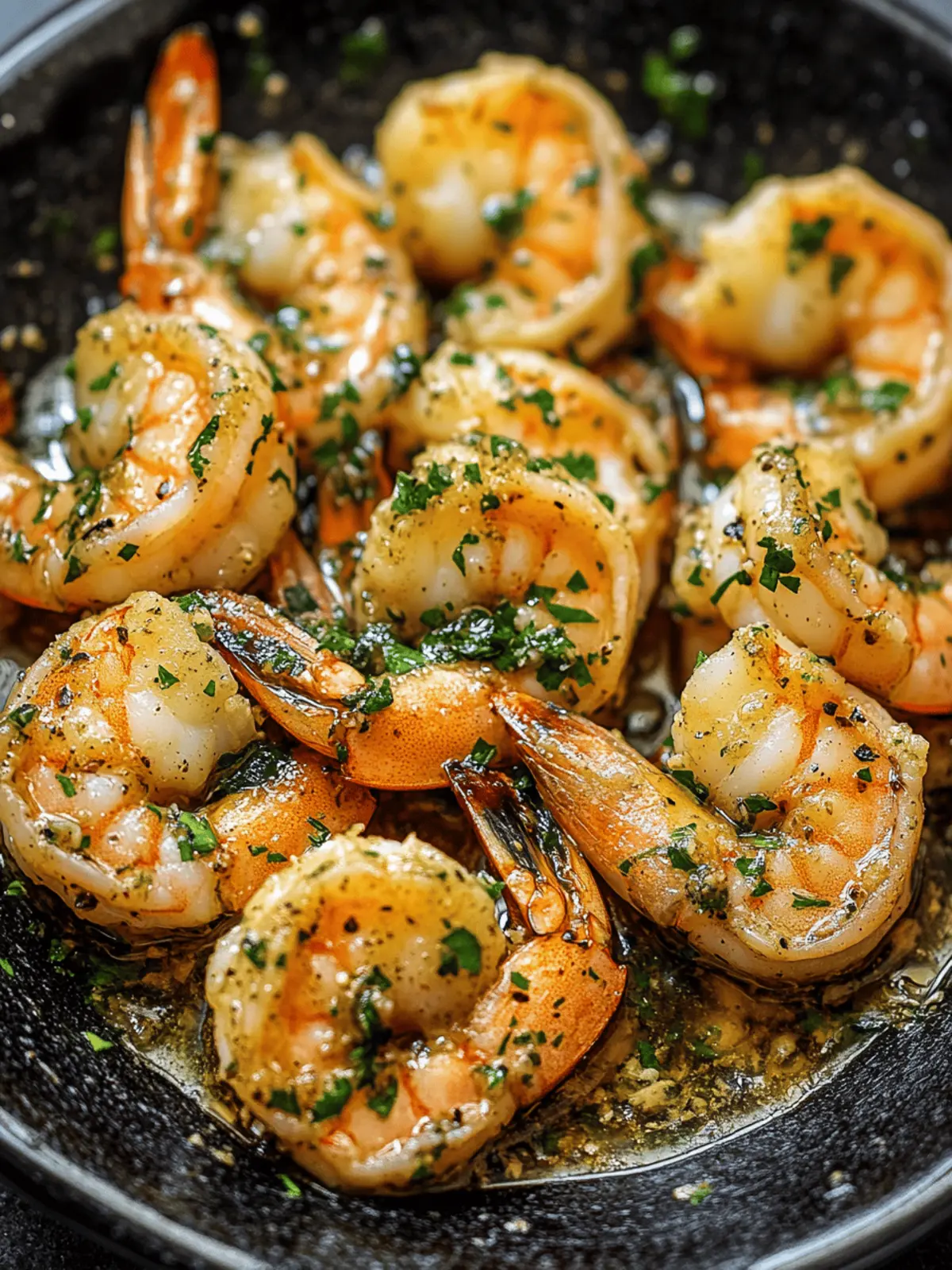 Garlic Butter SautÃ©ed Shrimp