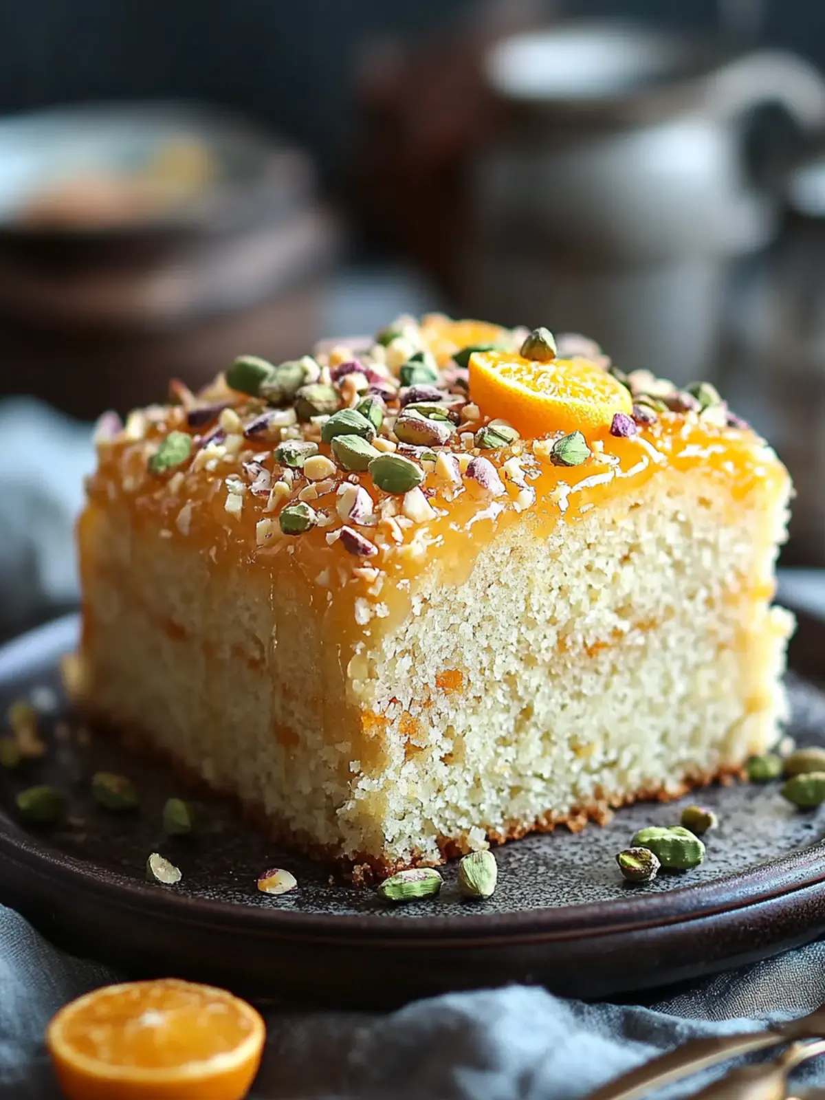 Cardamom Orange Pistachio Tea Cake A Delightful Twist on Tradition 2 Cardamom Orange Pistachio Tea Cake