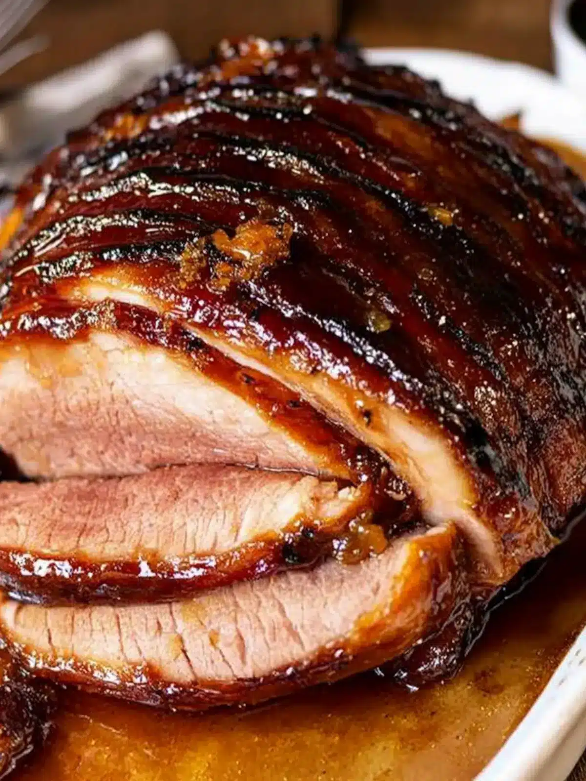 Savor the Flavor: Bourbon Glazed Ham for Memorable Feasts 2 Bourbon Glazed Ham