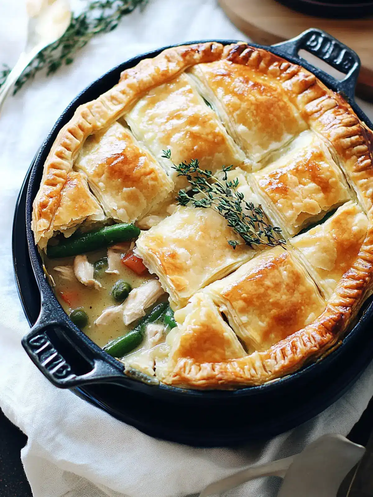 French-Inspired Chicken Pot Pie
