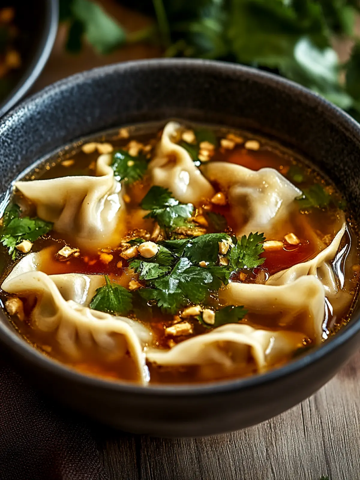 Cozy Up with Thai Potsticker Soup: Quick Comfort Food Bliss 4 Thai Potsticker Soup