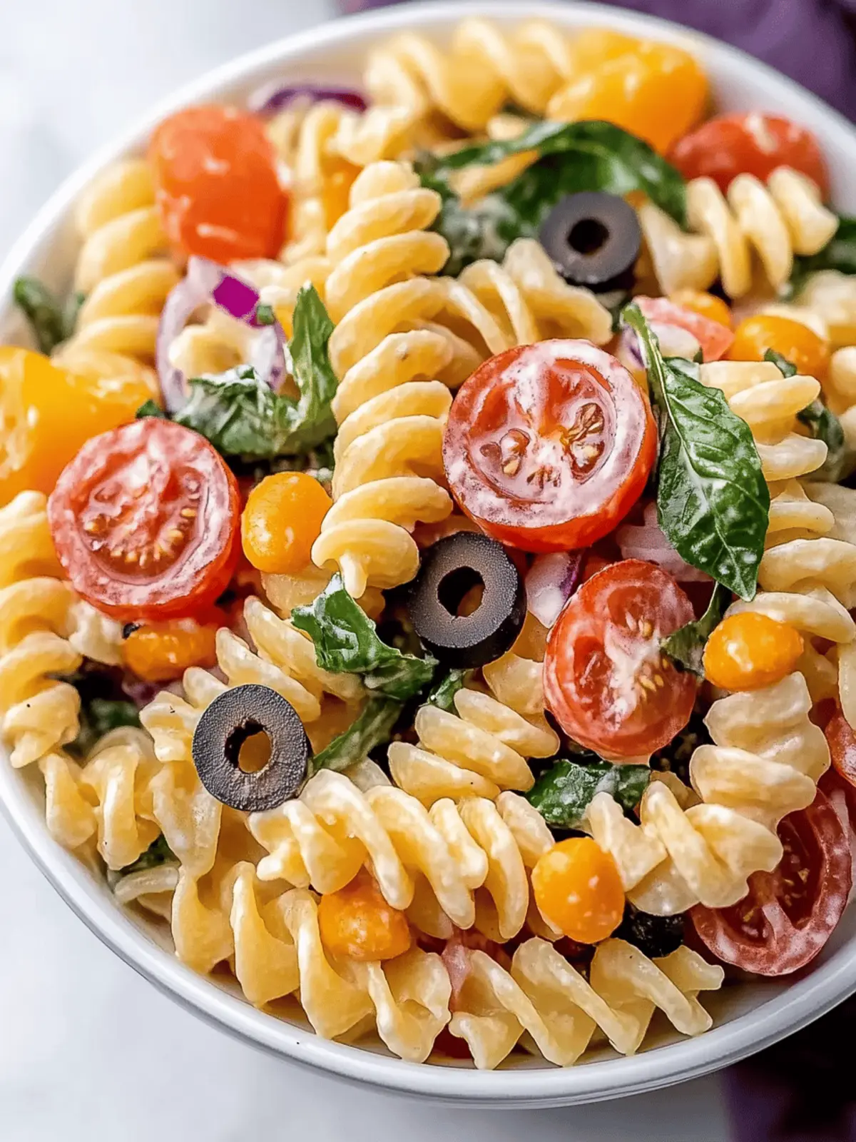 Italian Tri Color Pasta Salad Easy, Flavorful Summer Delight 4 Italian Tri Color Pasta Salad