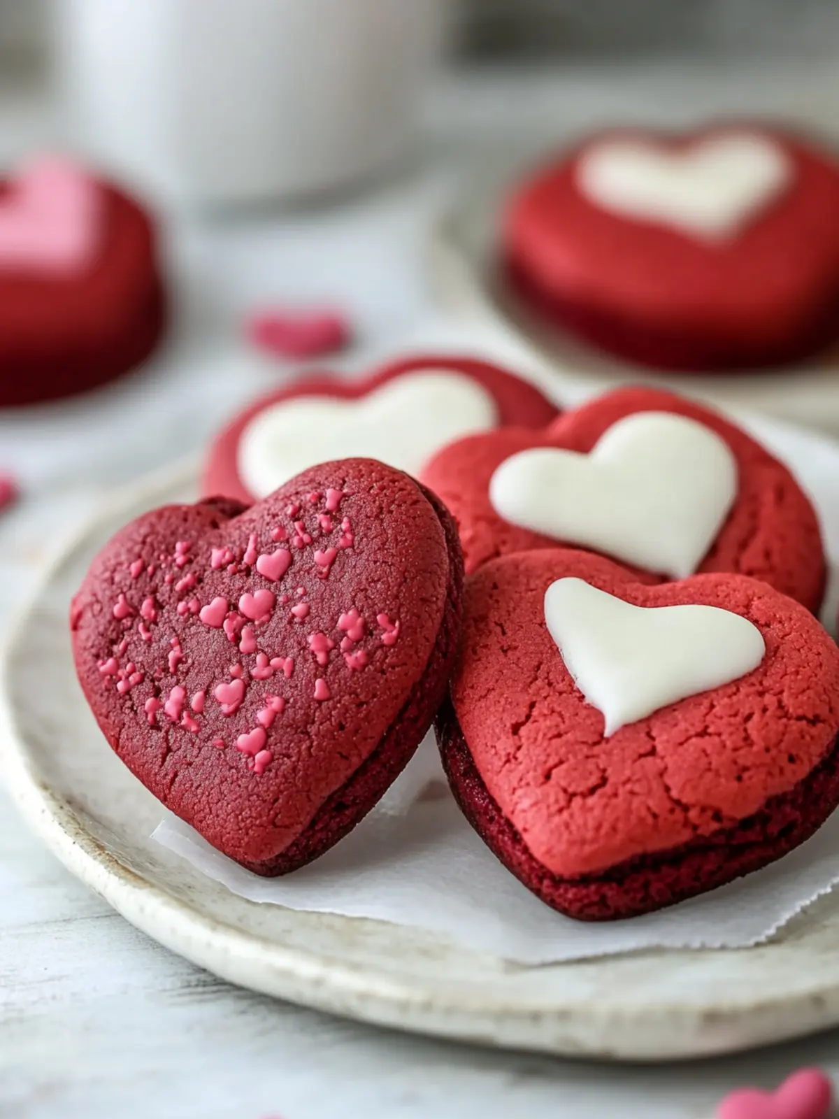 Irresistible Valentine's Day Red Velvet Cookies Recipe 4 Valentines Day Red Velvet Cookies