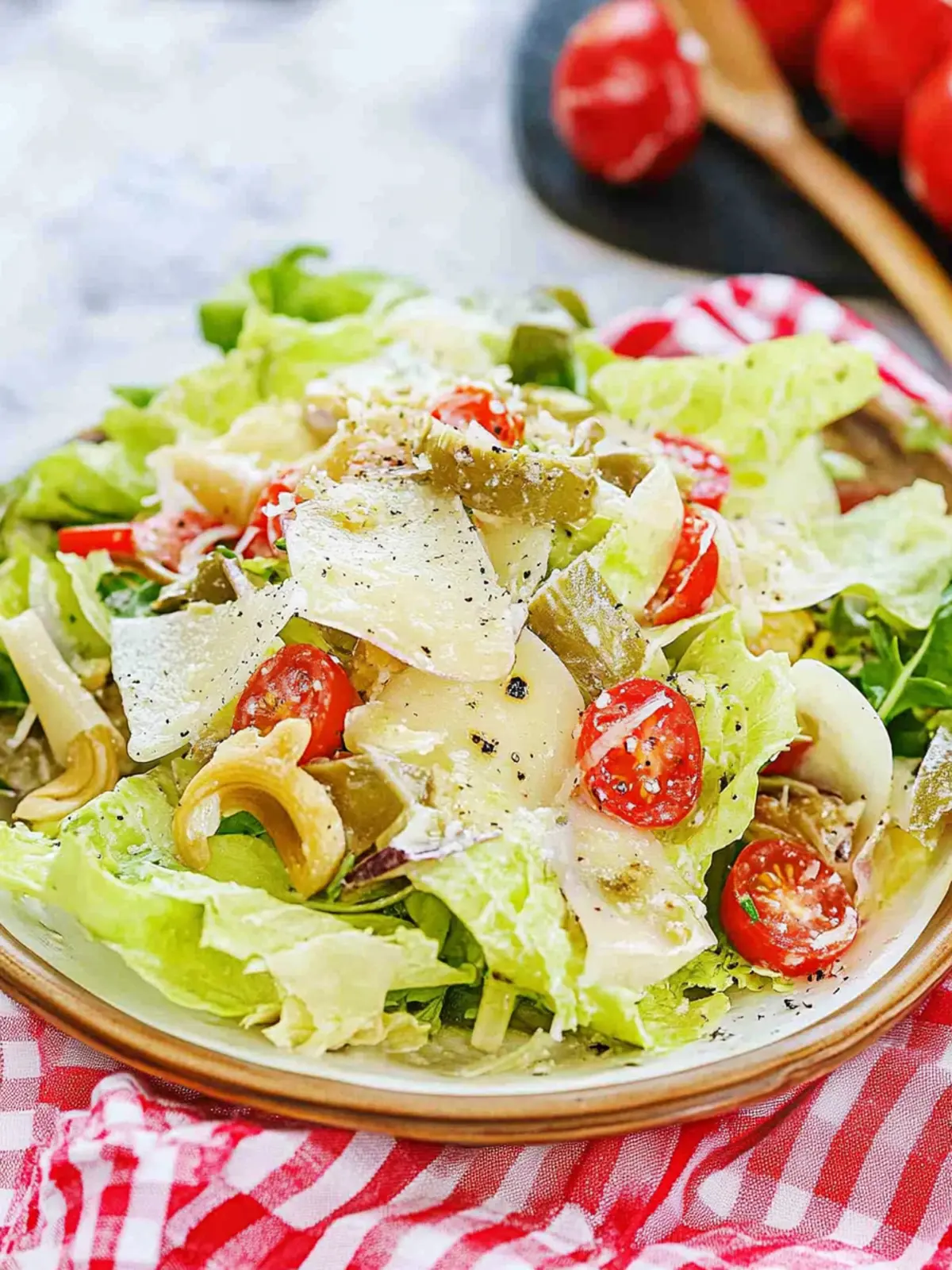 Vibrant Pasta House Company Salad with Zesty Vinaigrette 3 Pasta House Company Salad and Vinaigrette