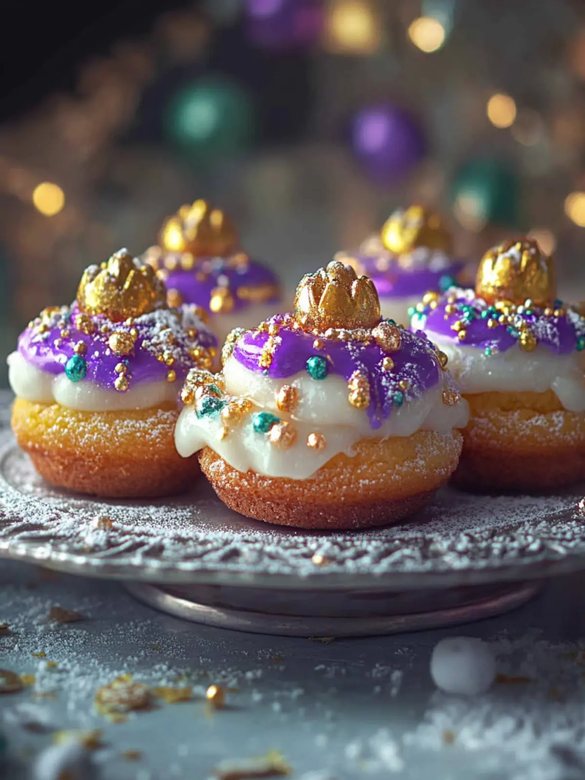 Mini King Cakes