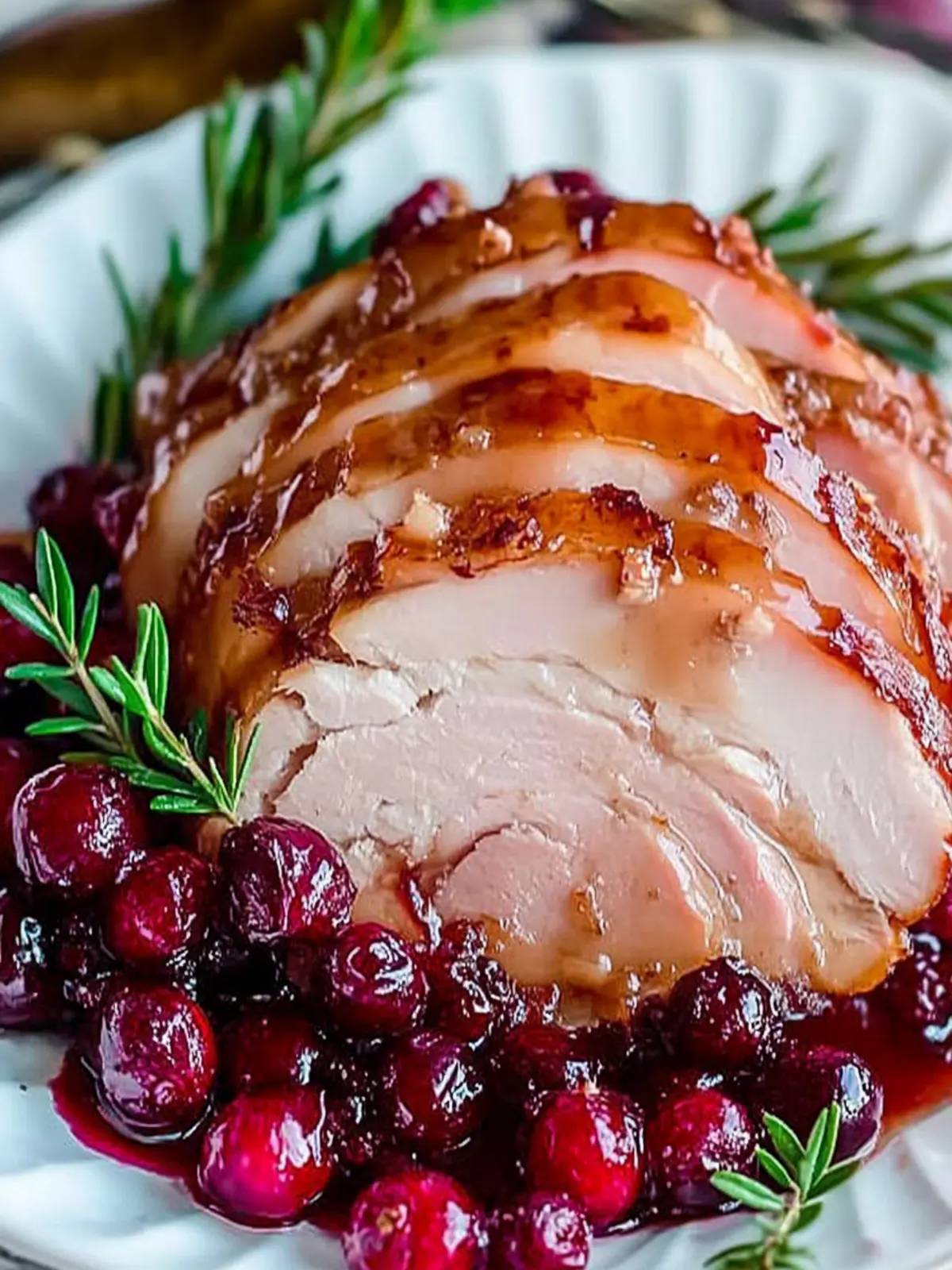 Mouthwatering Oven-Roasted Cranberry-Dijon Glazed Ham Recipe 3 Oven-Roasted Cranberry-Dijon Glazed Ham