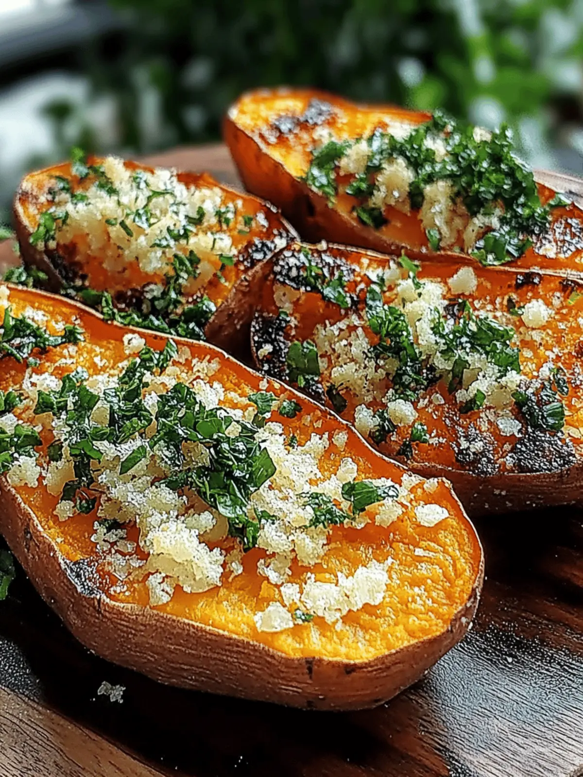 Crispy Garlic Parmesan Sweet Potato Wedges You ll Crave Daily 2 Garlic Parmesan Sweet Potato Wedges