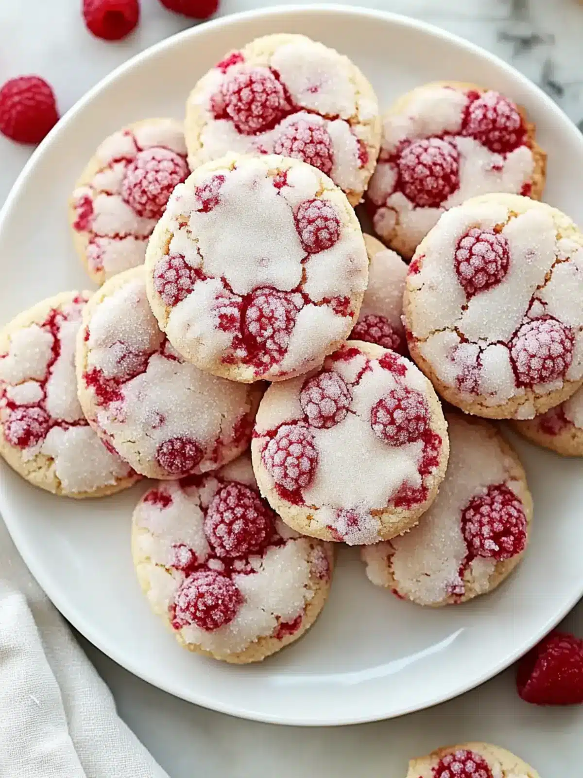 Raspberry Sugar Cookies Sweet, Soft, and Perfect for Sharing 4 Raspberry Sugar Cookies