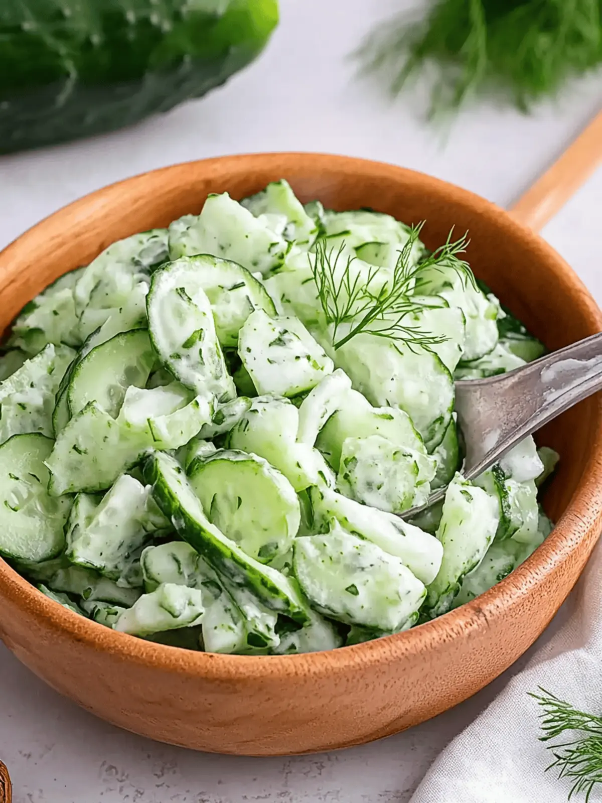 German Cucumber Salad