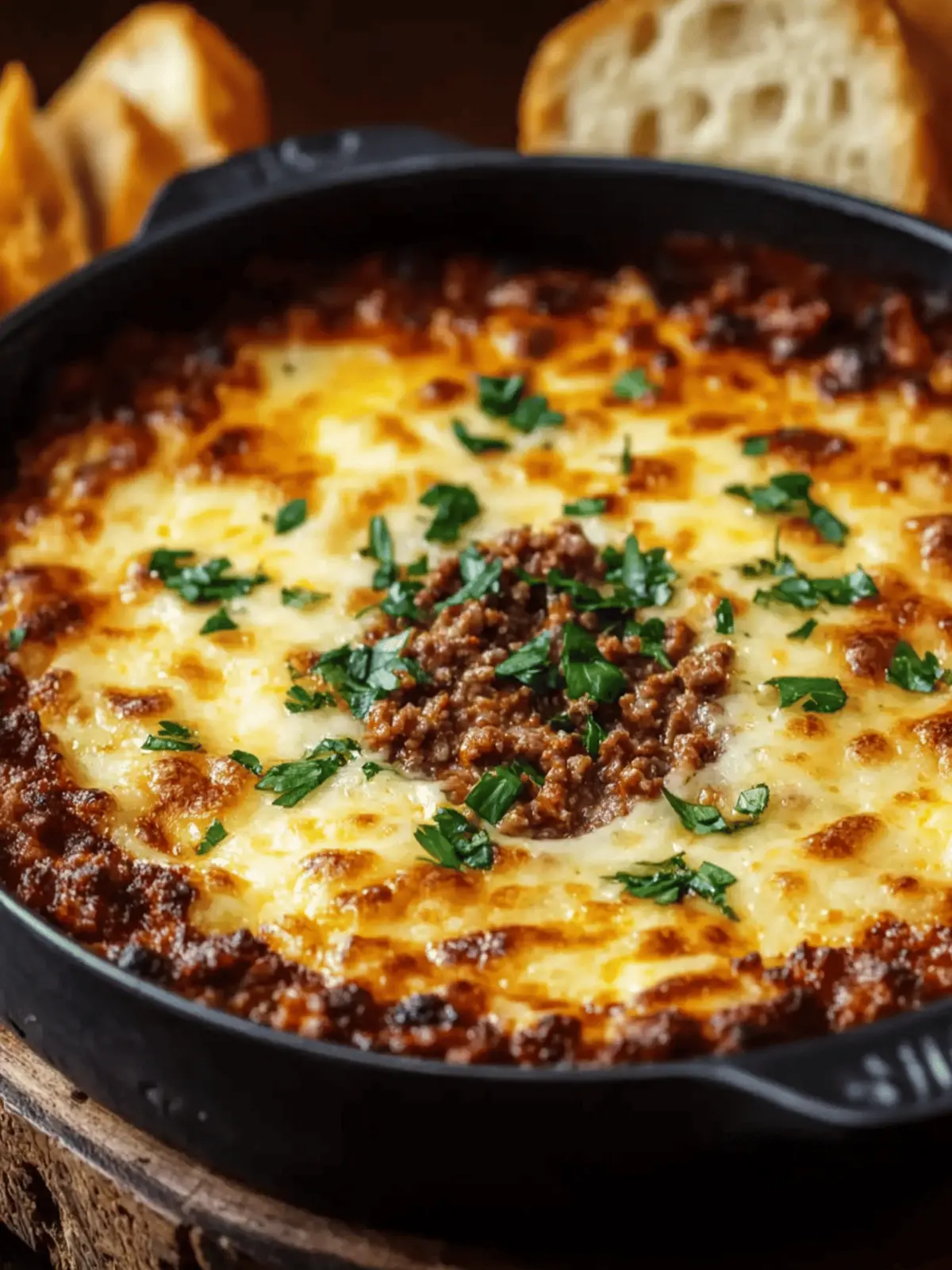 ground beef dip