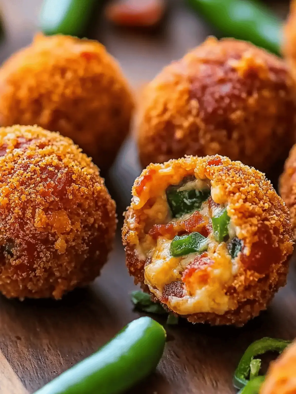 Bacon JalapeÃ±o Popper Cheese Balls