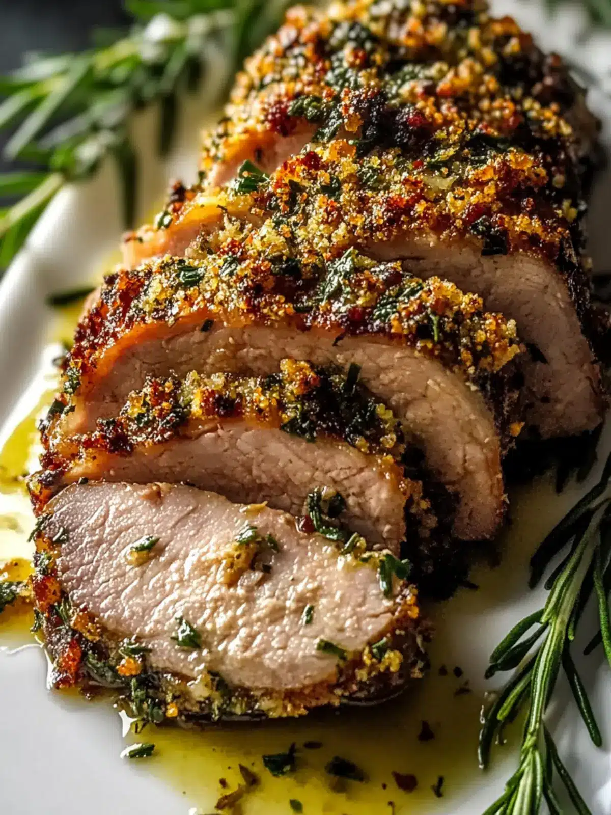 Savor the Flavor: Herb-Crusted Juicy Roasted Pork Tenderloin 3 Herb-Crusted Juicy Roasted Pork Tenderloin